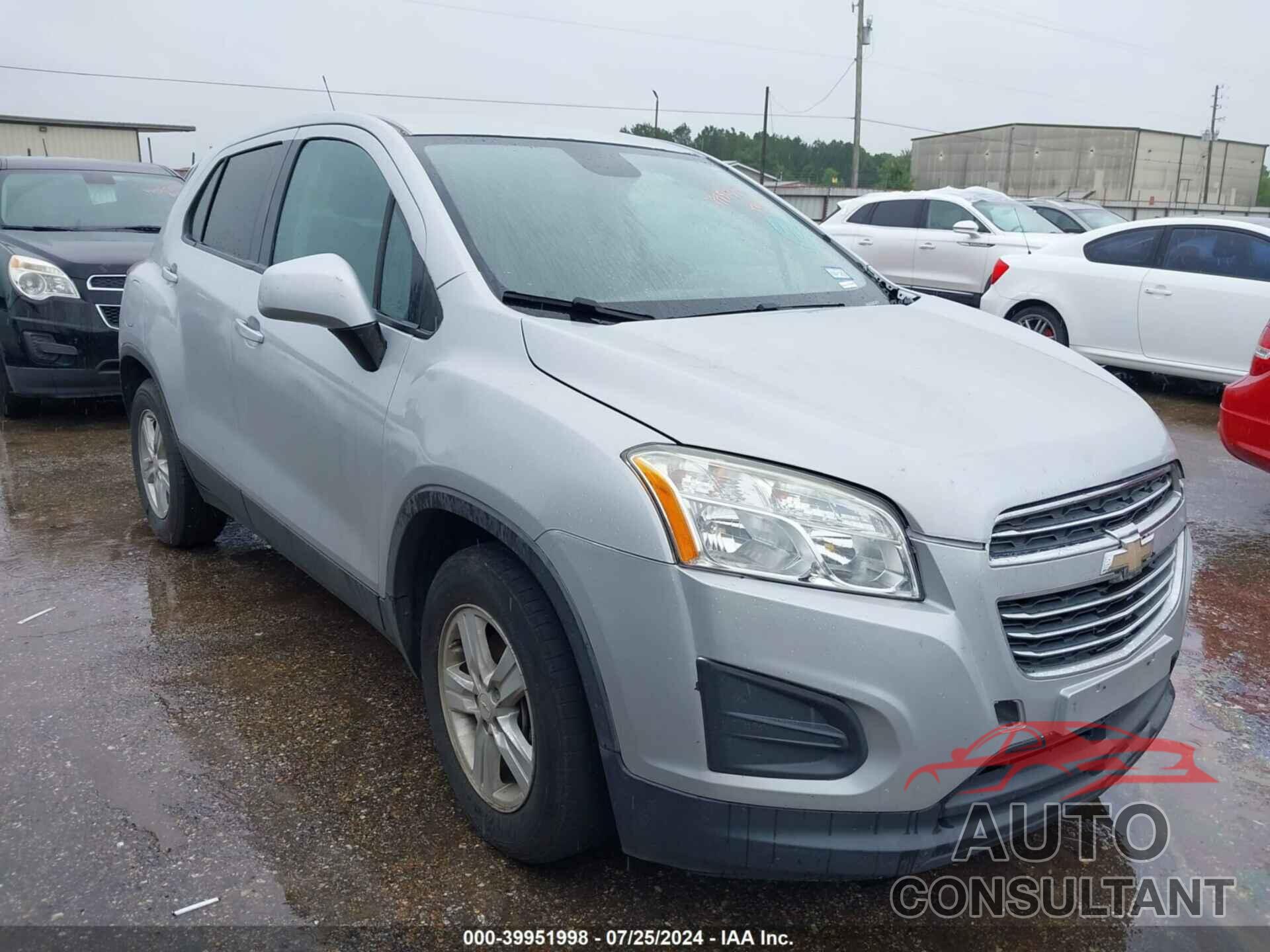 CHEVROLET TRAX 2016 - 3GNCJKSB3GL243214