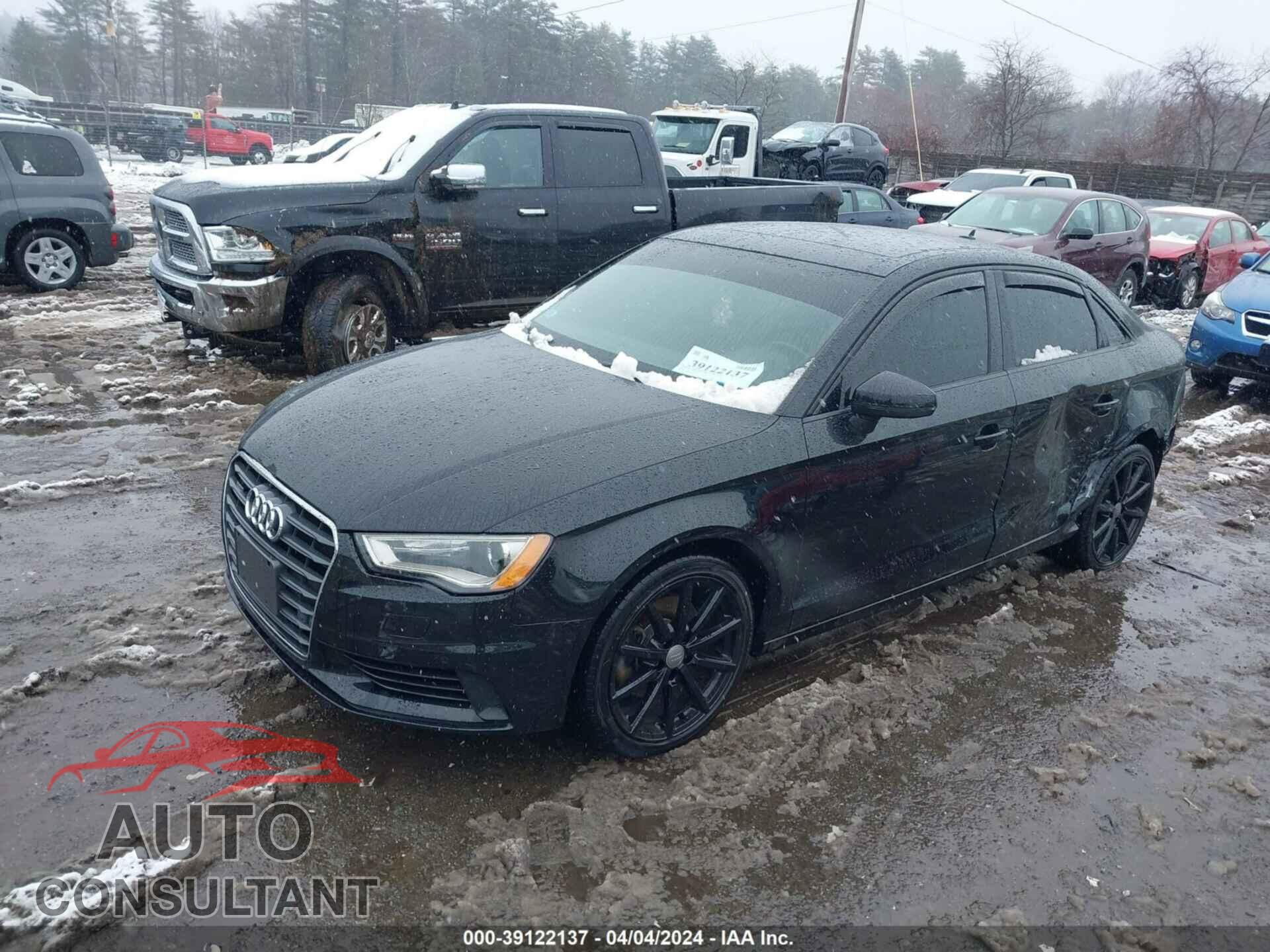 AUDI A3 2016 - WAUB8GFF0G1081637