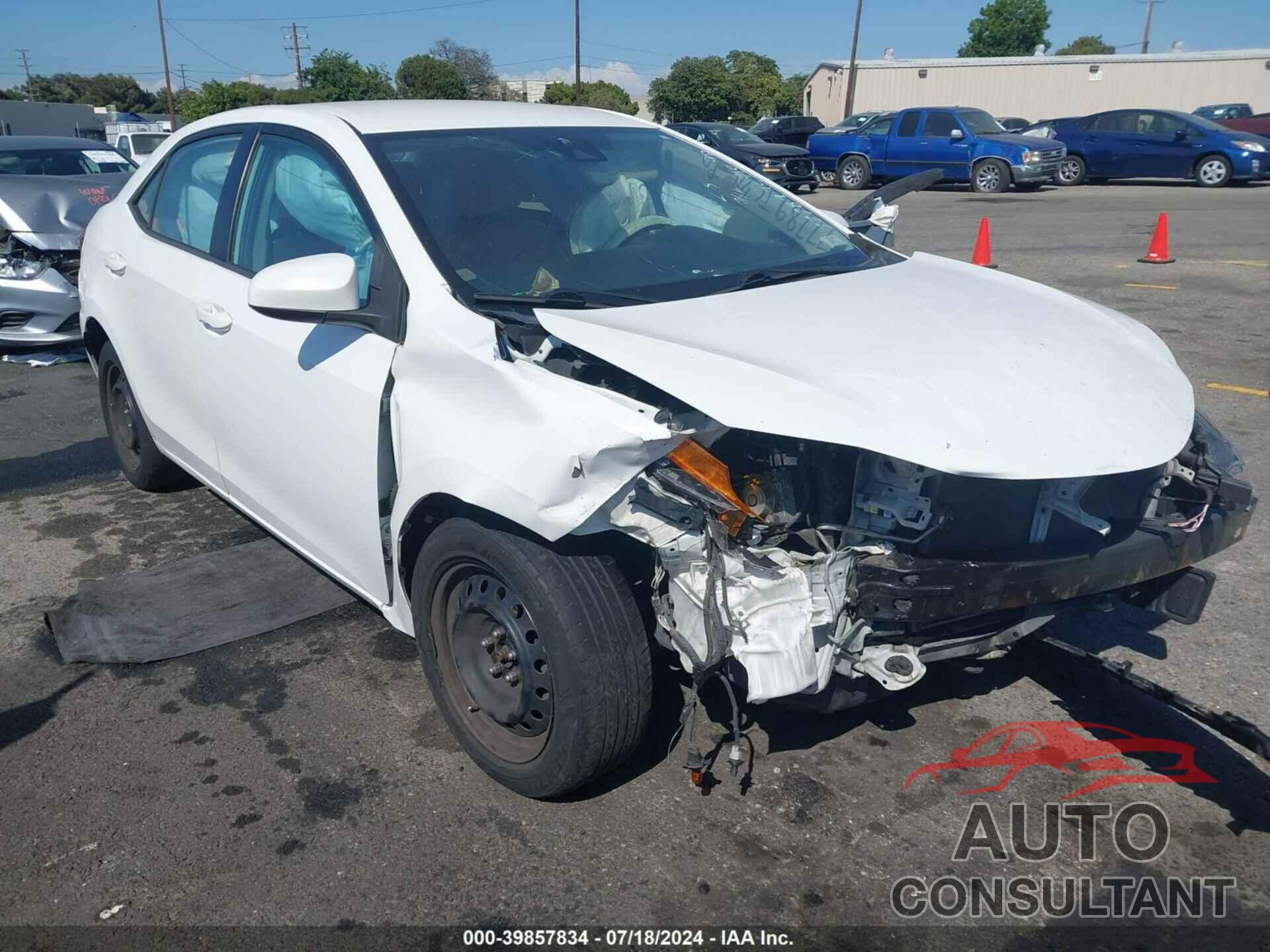 TOYOTA COROLLA 2017 - 2T1BURHE5HC903148