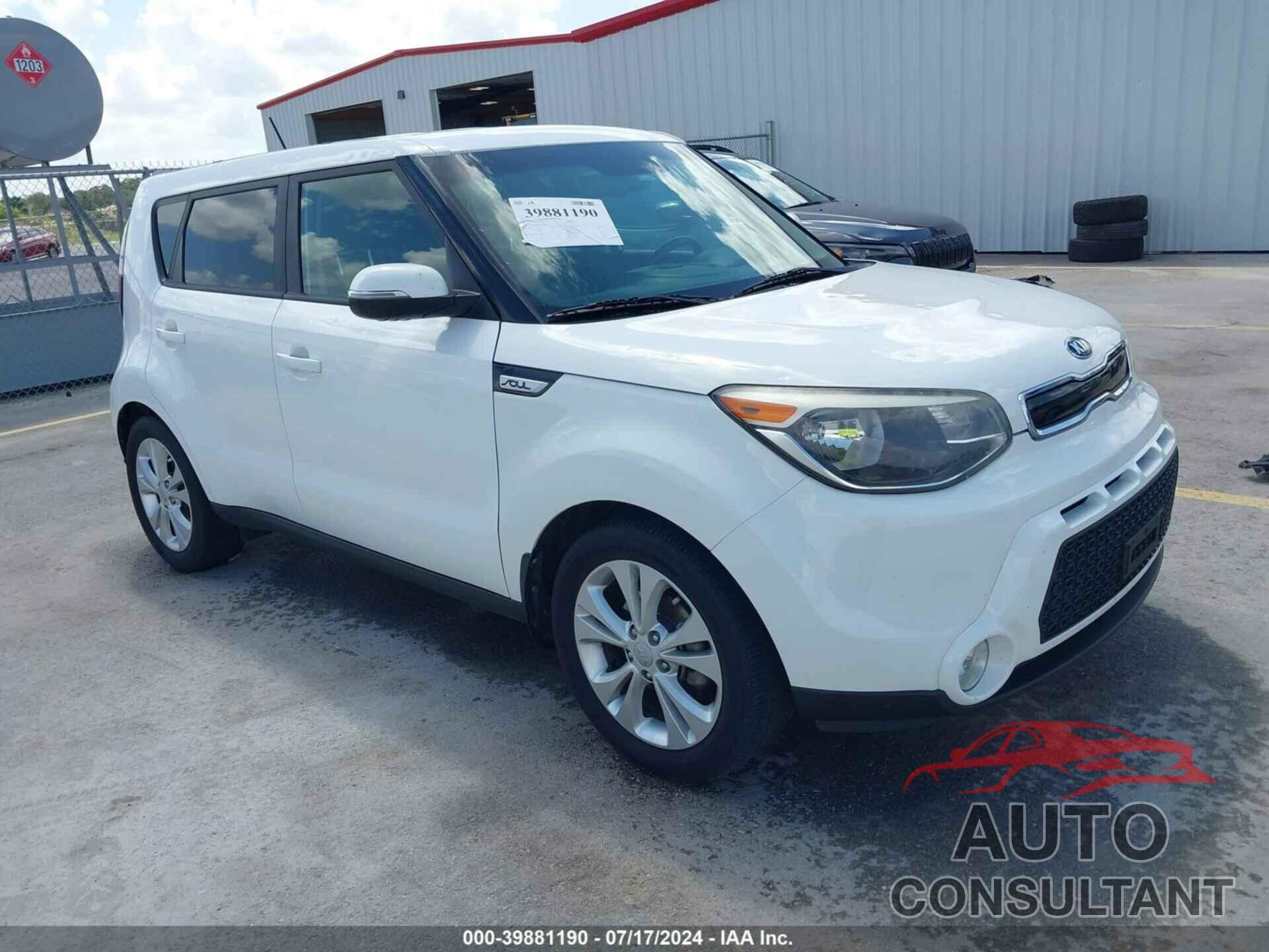 KIA SOUL 2016 - KNDJX3A56G7368633