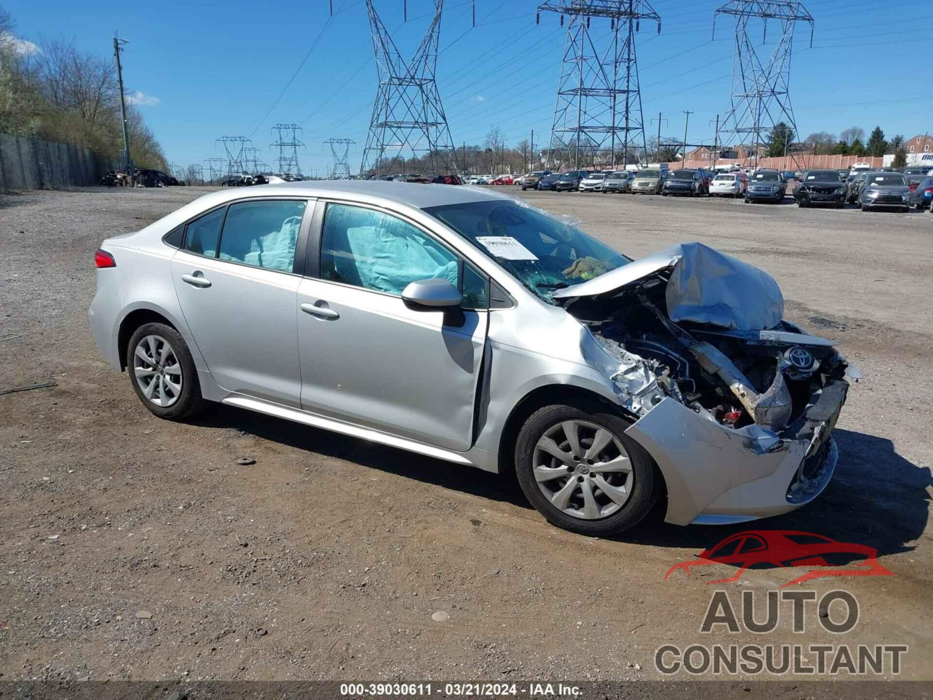 TOYOTA COROLLA 2021 - 5YFEPMAE9MP168069