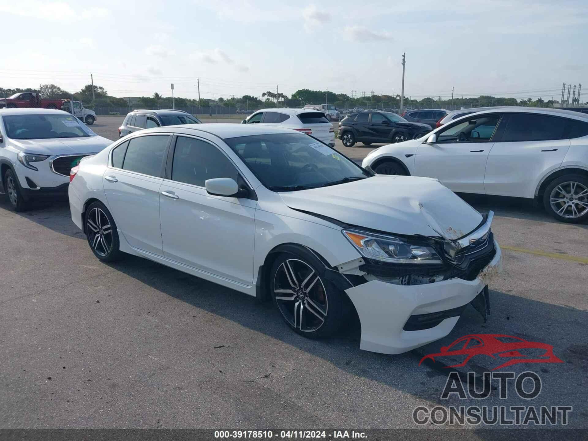 HONDA ACCORD 2016 - 1HGCR2F58GA198950