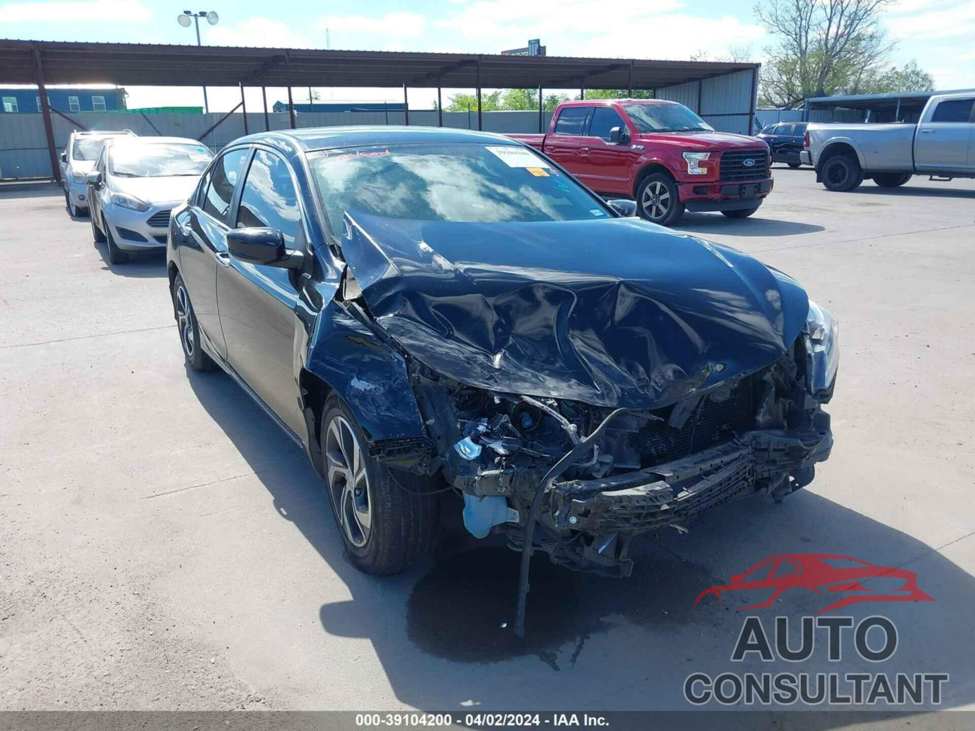 HONDA ACCORD 2016 - 1HGCR2F39GA127190