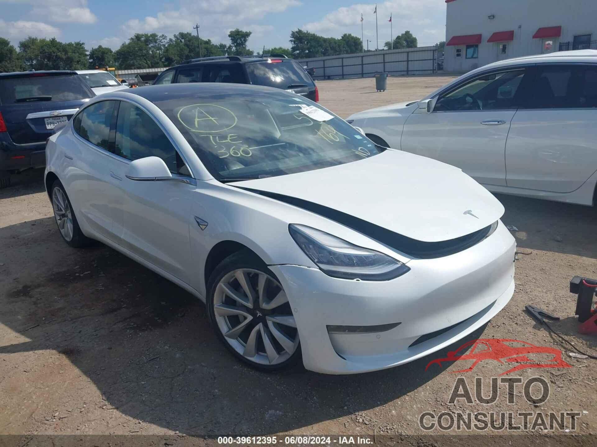 TESLA MODEL 3 2019 - 5YJ3E1EB0KF530164