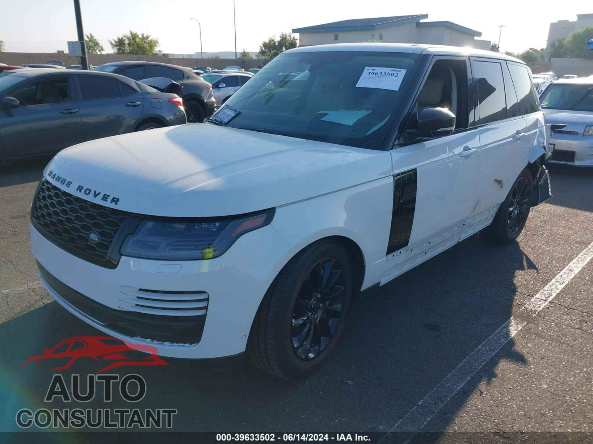 LAND ROVER RANGE ROVER 2018 - SALGS2SV3JA510554