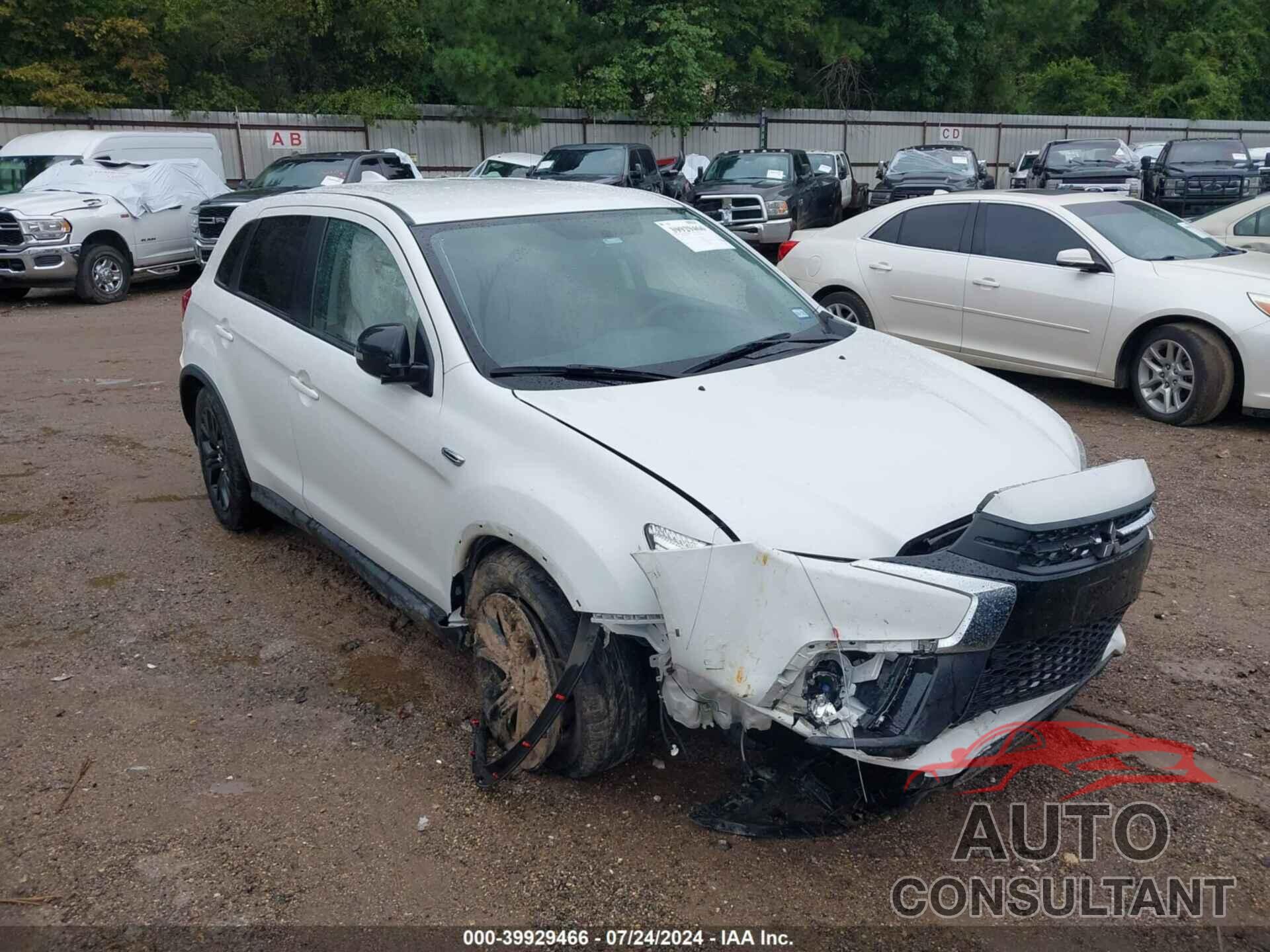 MITSUBISHI OUTLANDER SPORT 2019 - JA4AR3AU0KU022535