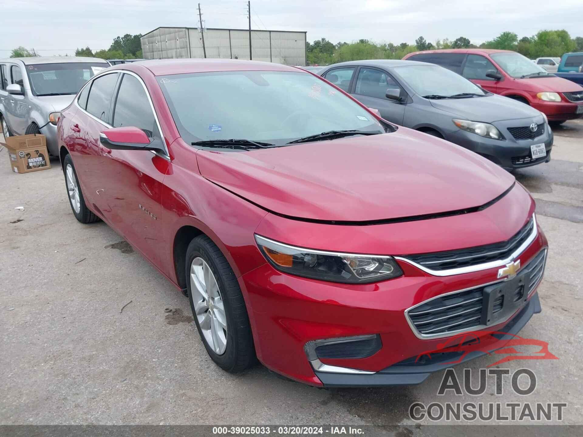 CHEVROLET MALIBU 2016 - 1G1ZE5ST5GF325787