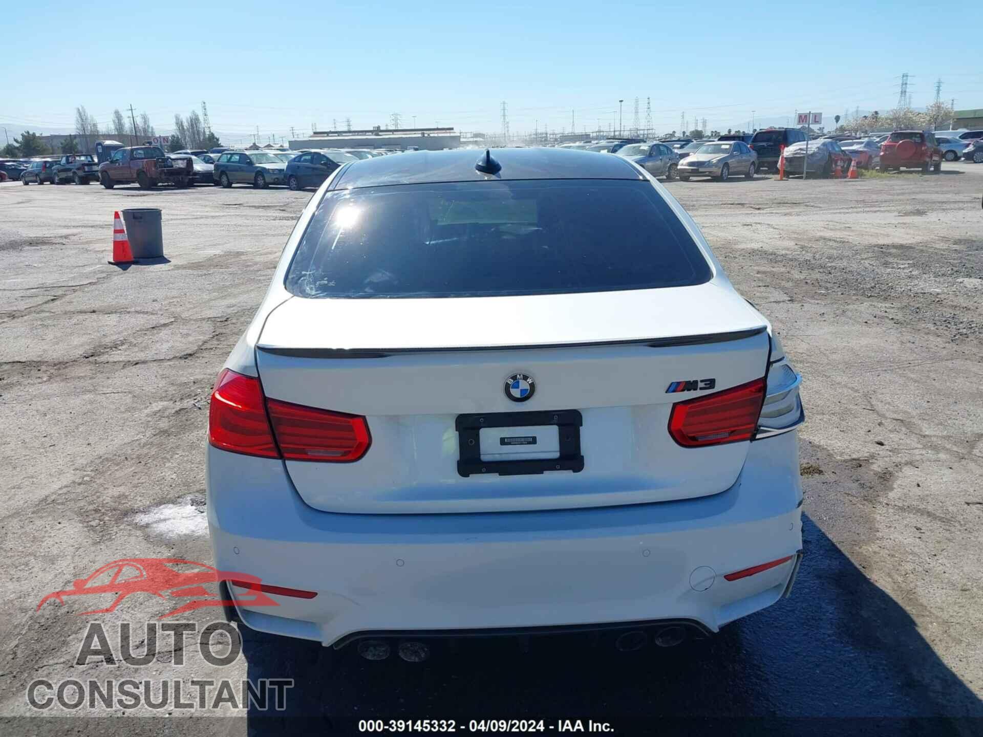 BMW M3 2018 - WBS8M9C58J5J78836