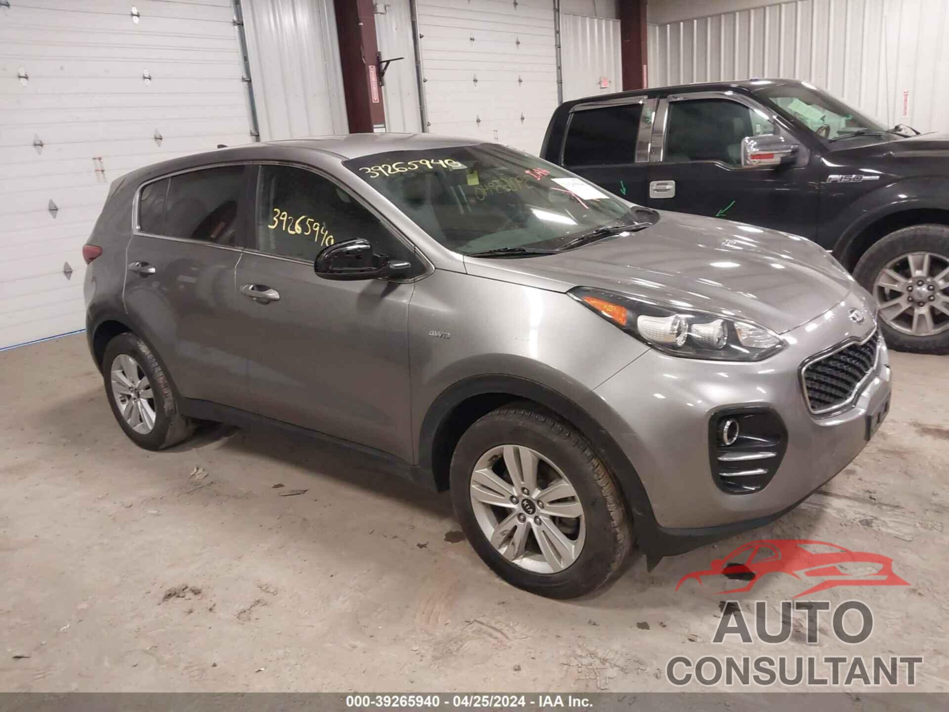 KIA SPORTAGE 2019 - KNDPMCAC7K7528934