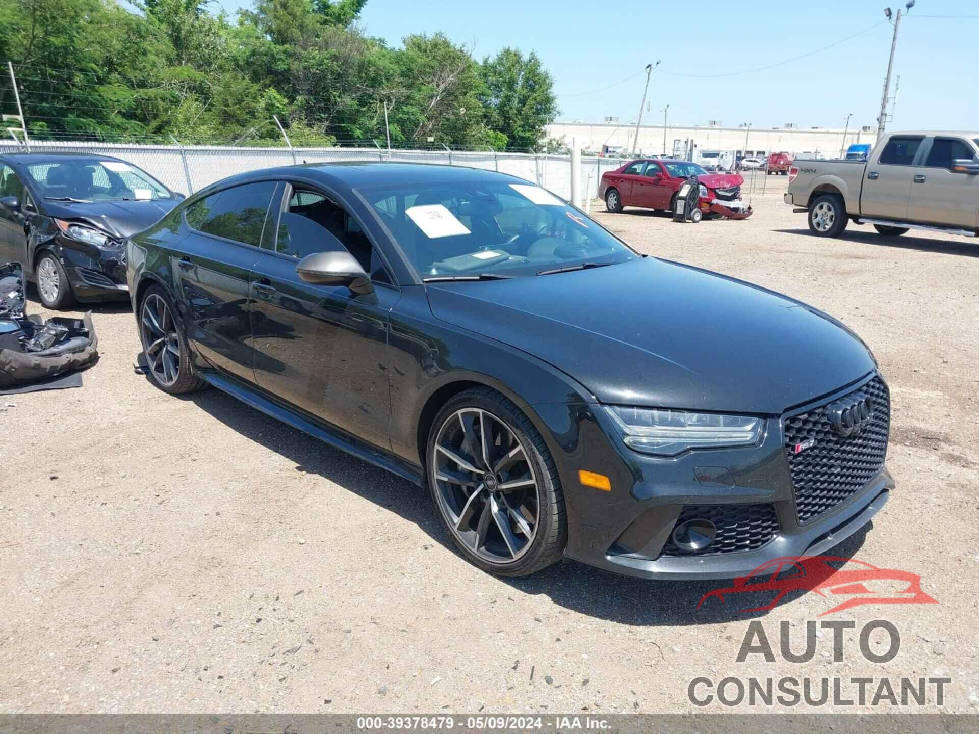 AUDI RS 7 2017 - WUAWRAFC8HN902548