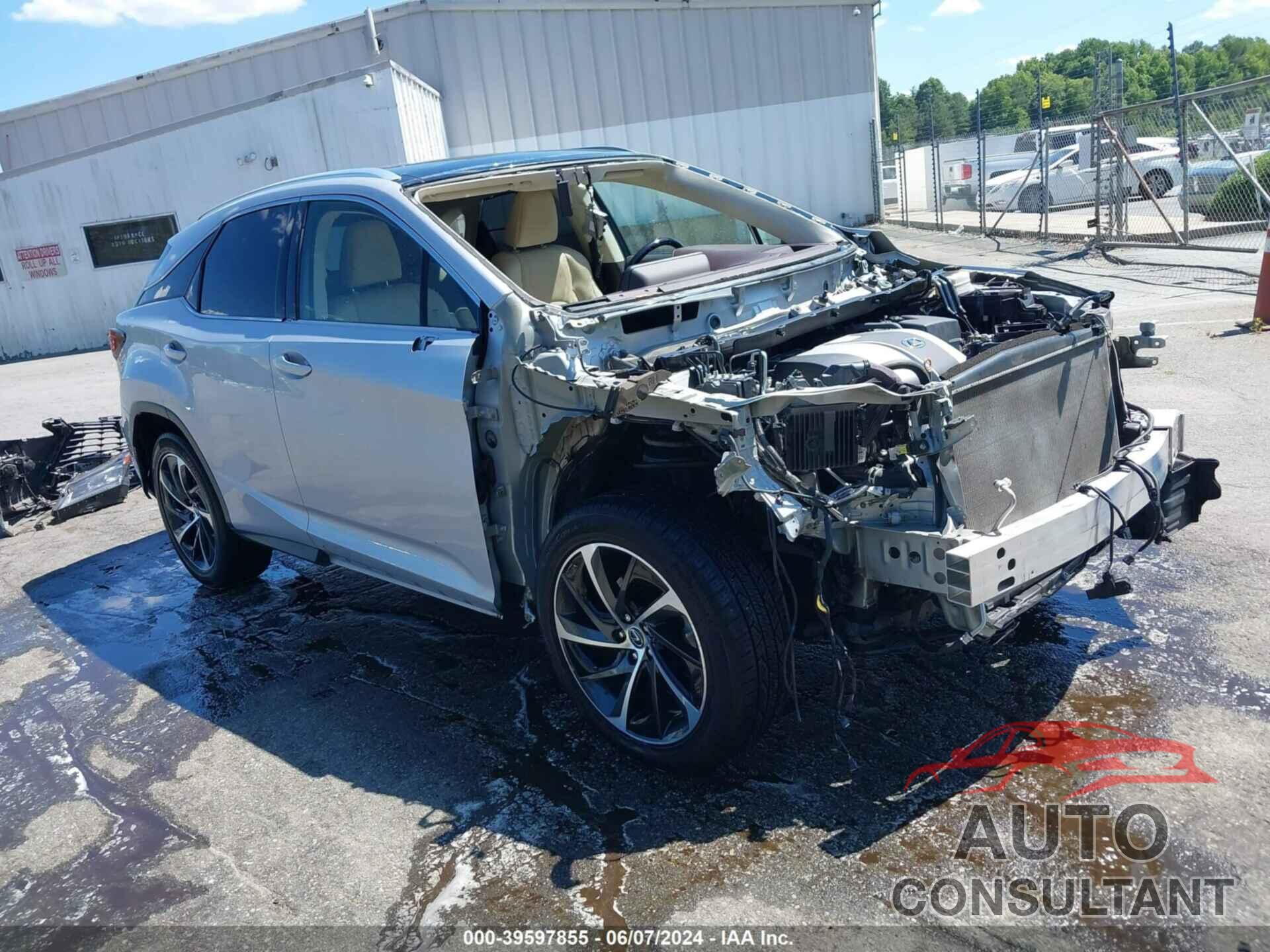 LEXUS RX 350 2019 - 2T2BZMCA5KC184270