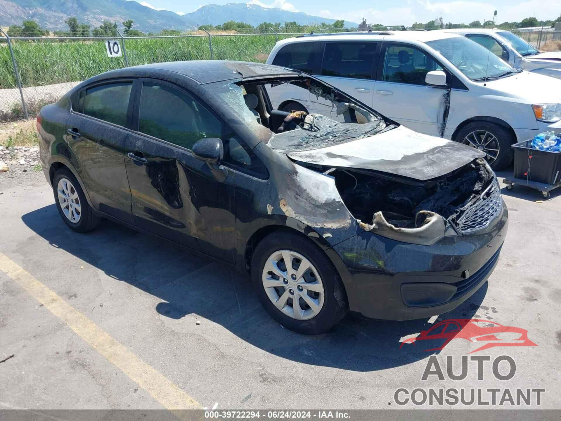 KIA RIO 2015 - KNADM4A38F6527390