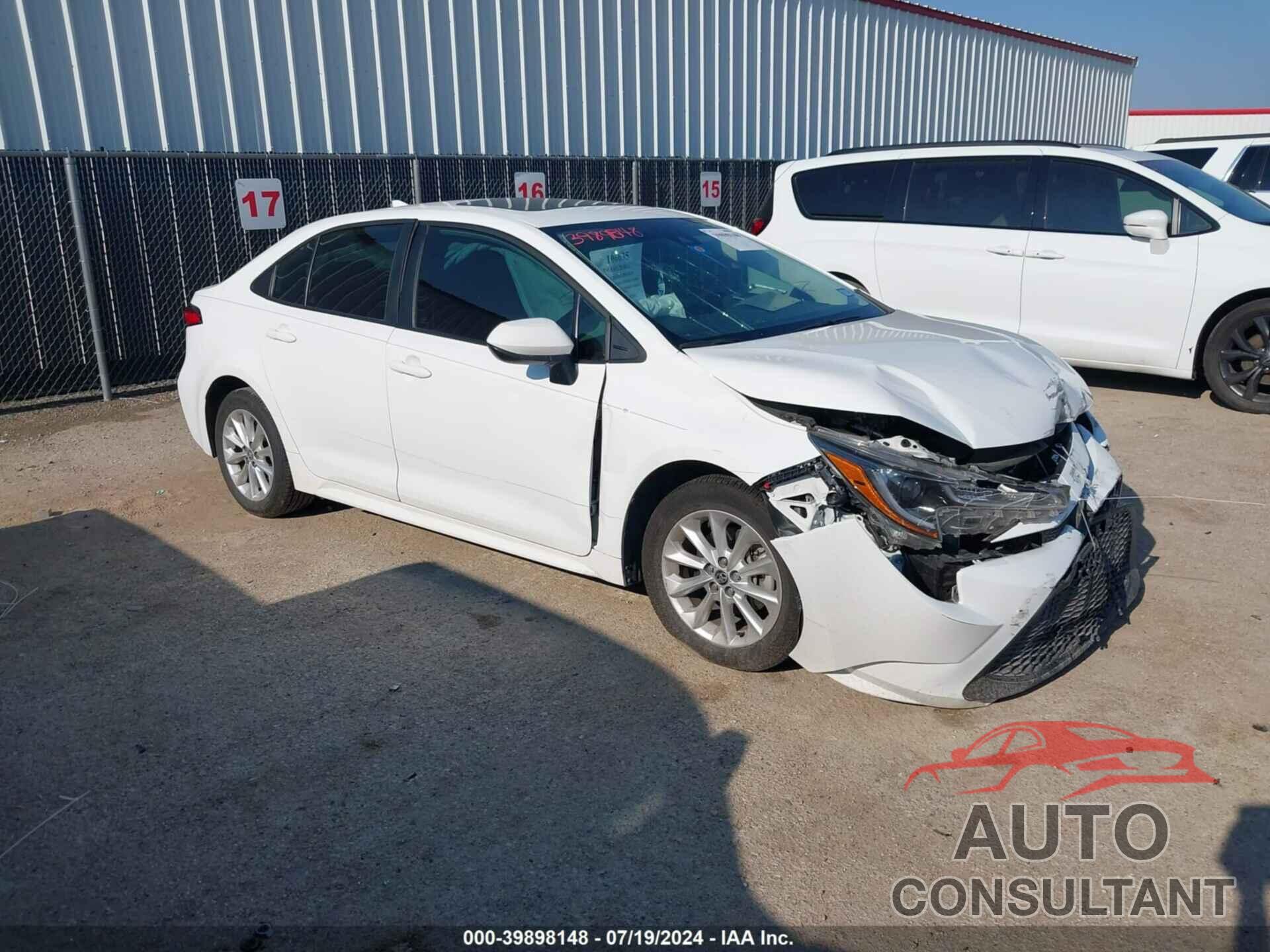 TOYOTA COROLLA 2020 - 5YFHPRAE4LP028813