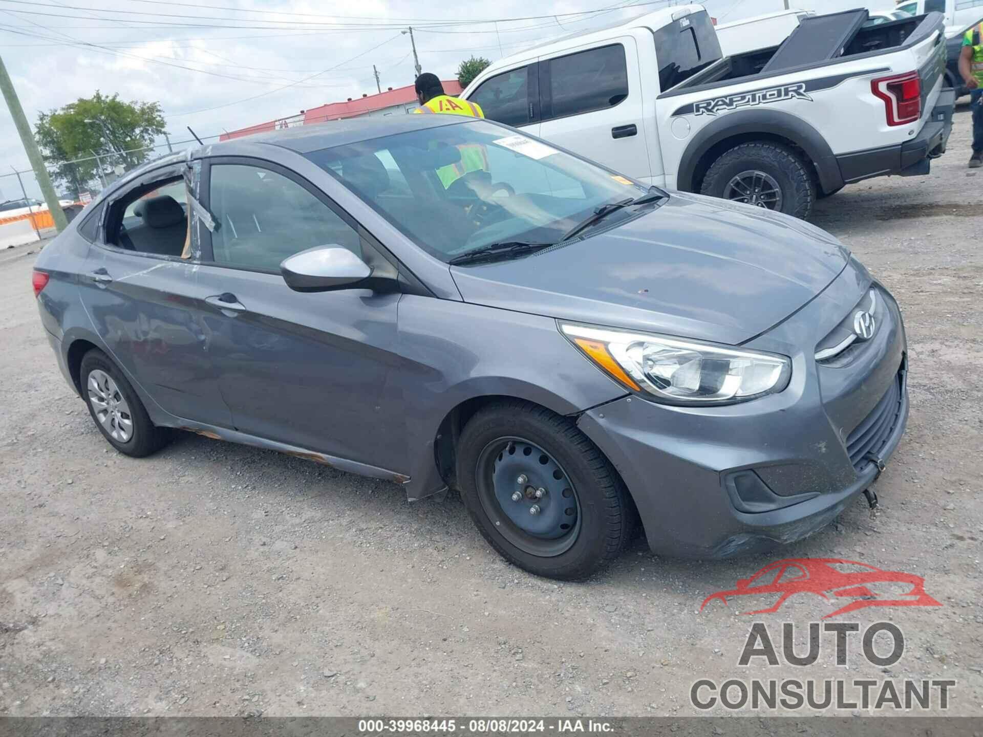 HYUNDAI ACCENT 2017 - KMHCT4AE5HU200619