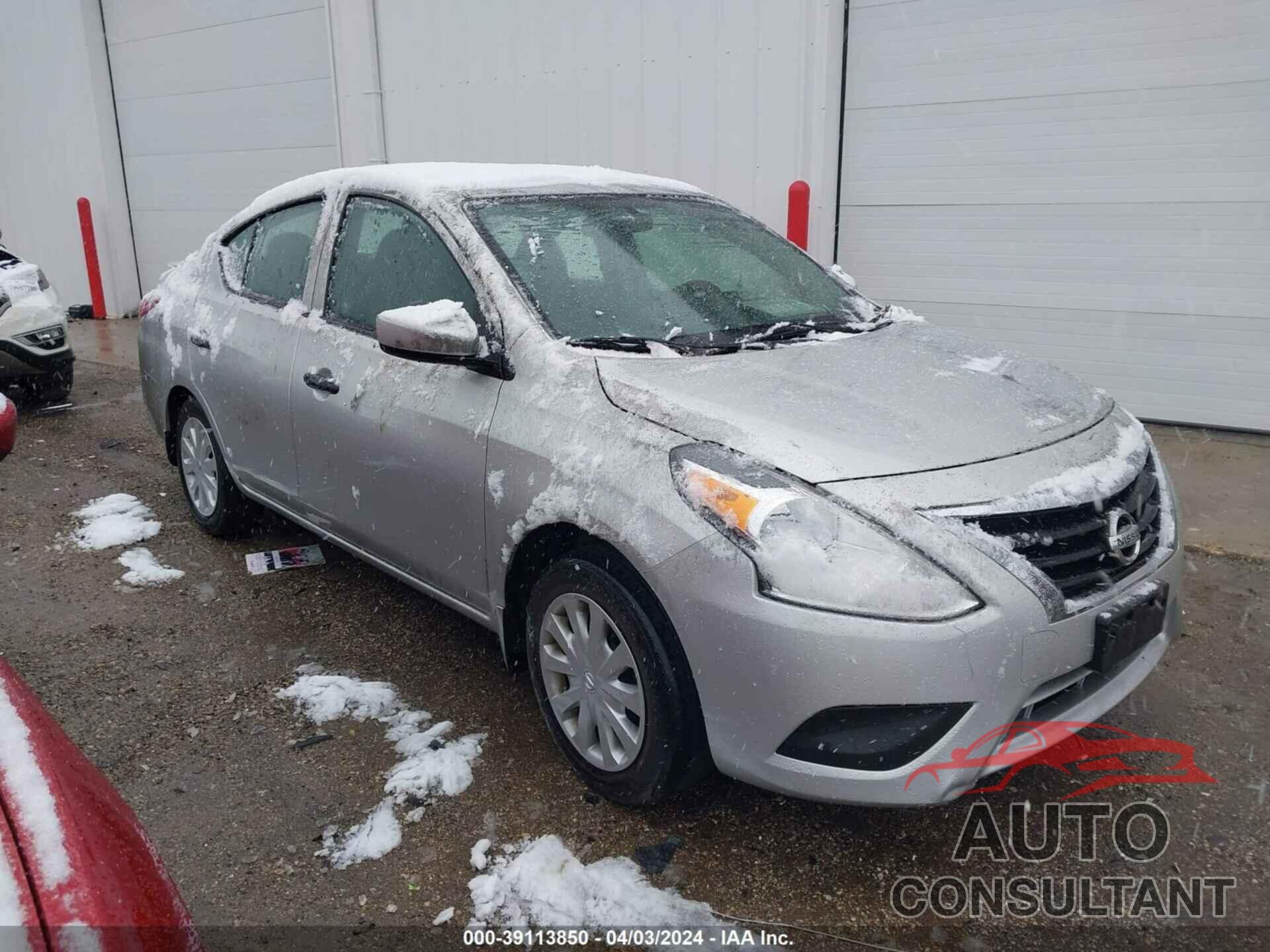 NISSAN VERSA 2019 - 3N1CN7AP3KL814560