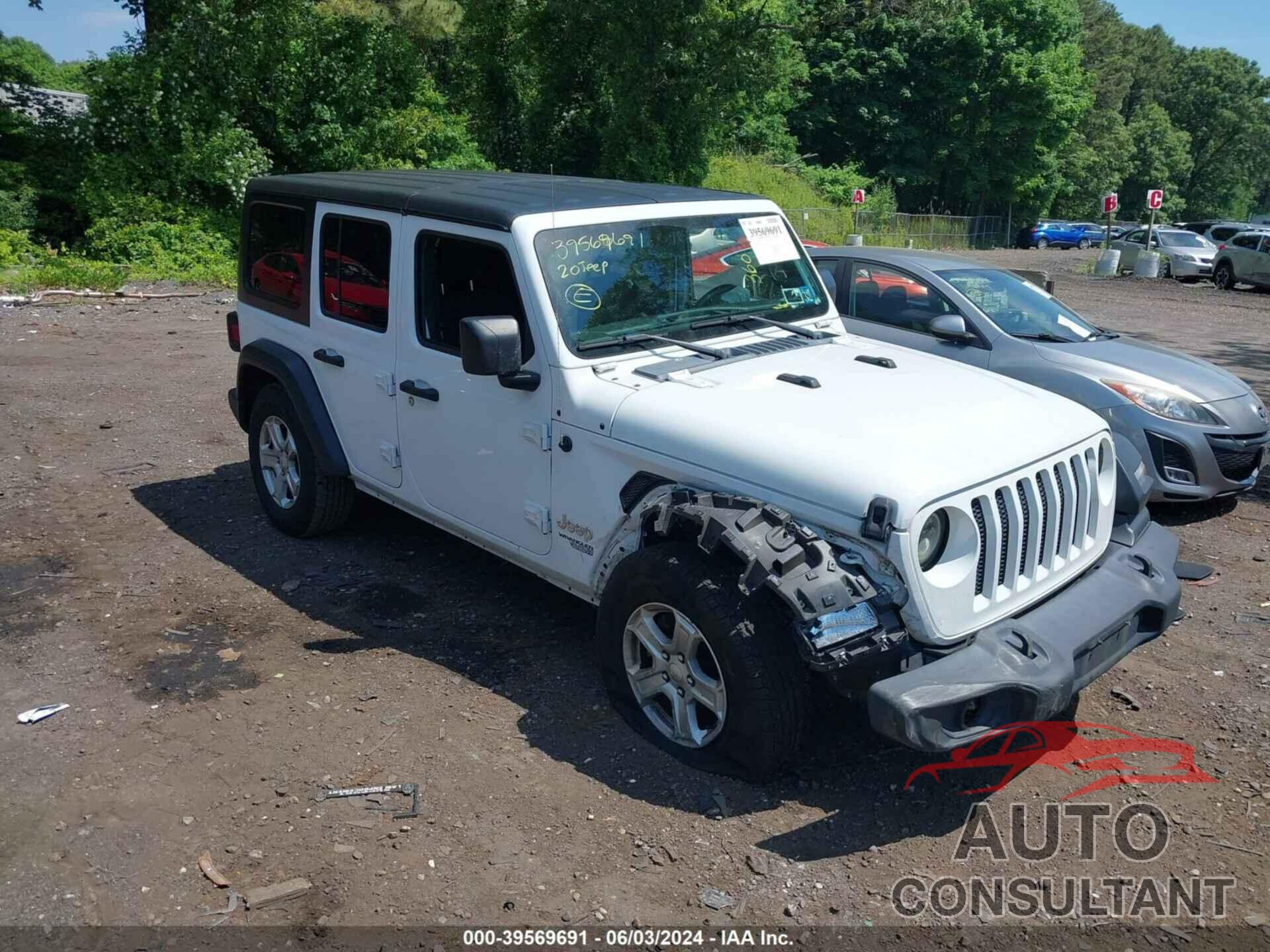 JEEP WRANGLER UNLIMITED 2020 - 1C4HJXDN0LW155793
