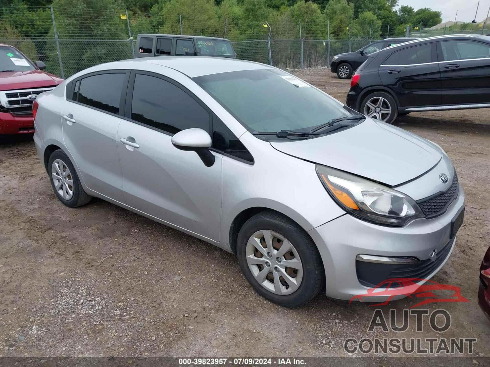 KIA RIO 2017 - KNADM4A30H6021006