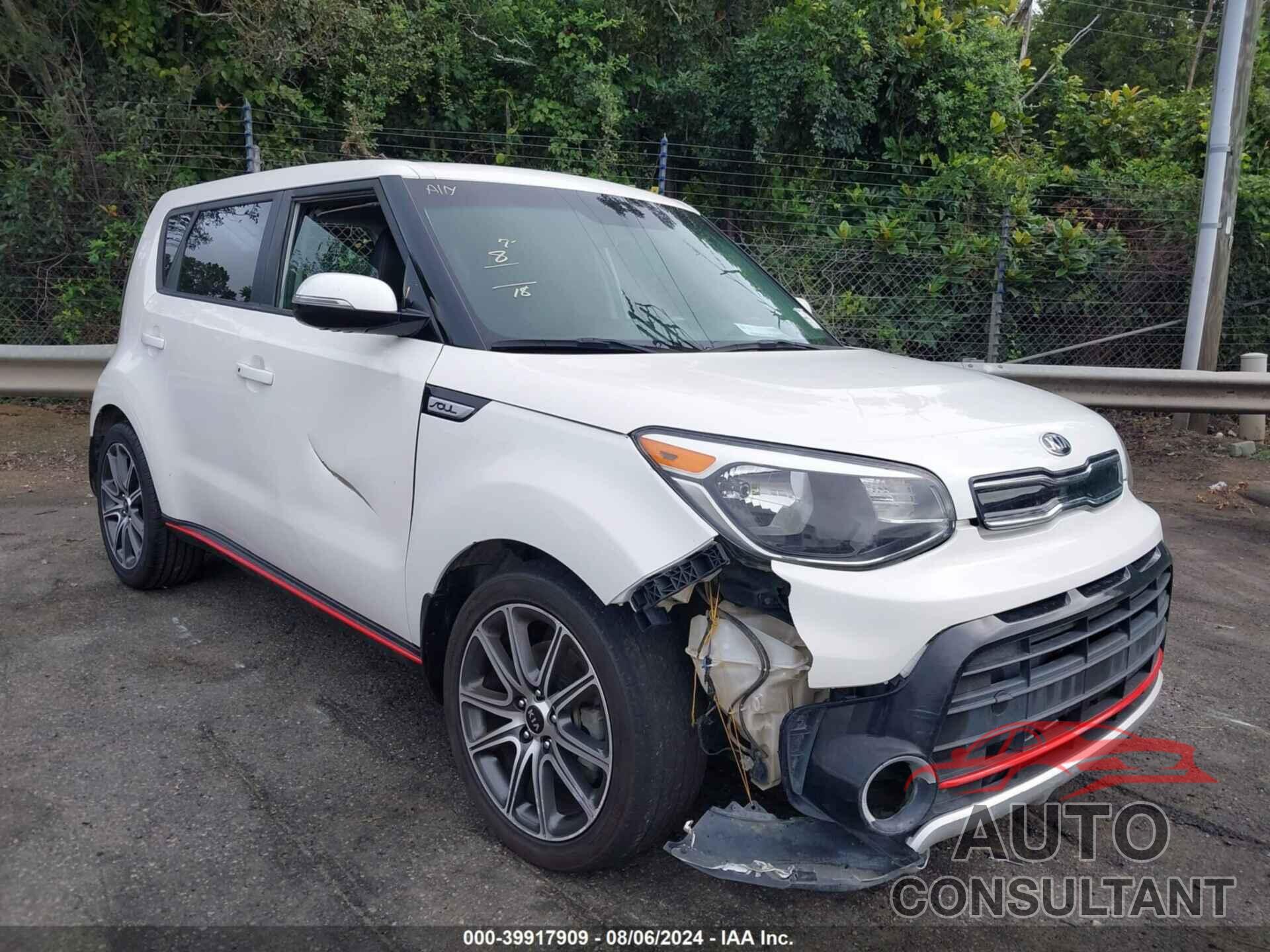 KIA SOUL 2018 - KNDJX3AA1J7606960