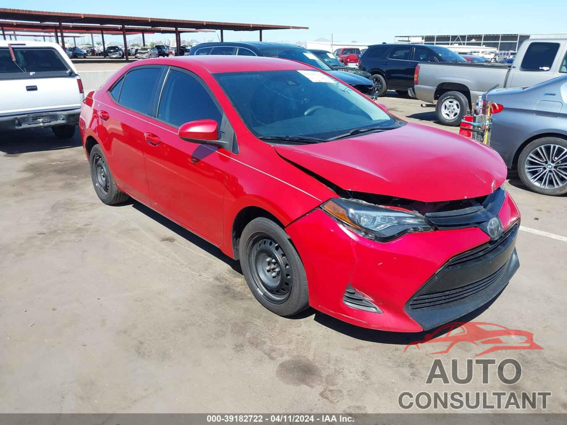 TOYOTA COROLLA 2019 - 5YFBURHEXKP885818
