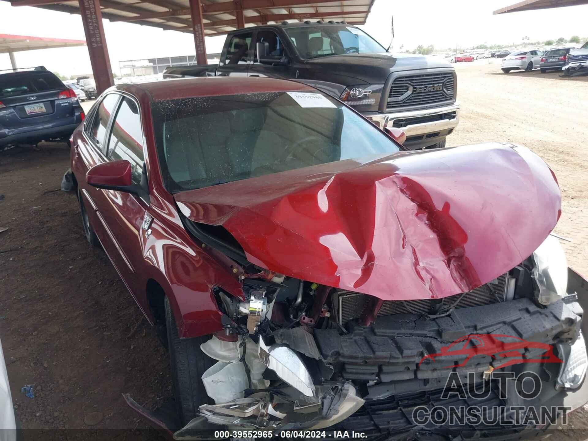 TOYOTA CAMRY 2017 - 4T1BF1FK6HU640879