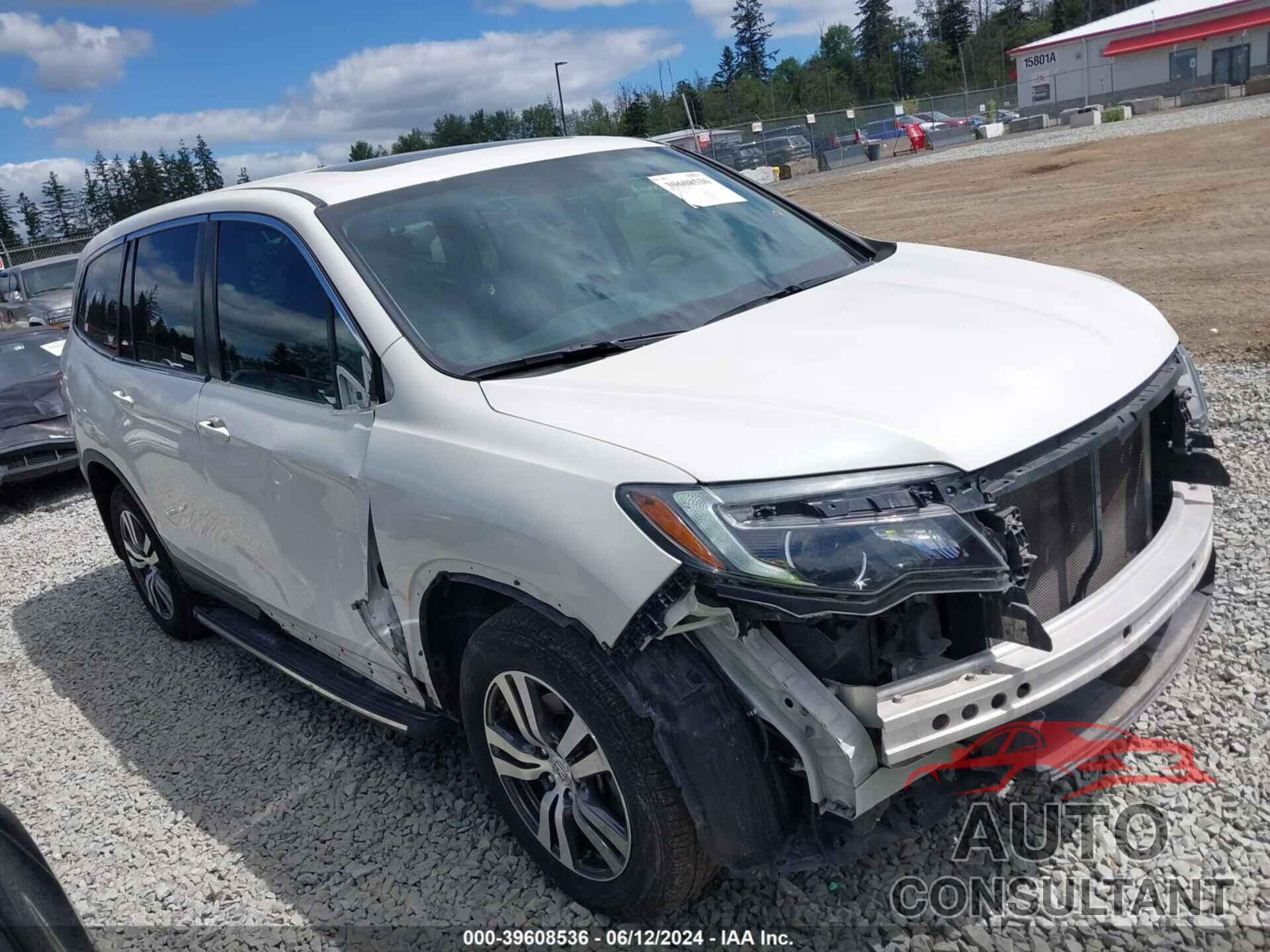 HONDA PILOT 2017 - 5FNYF6H85HB066314