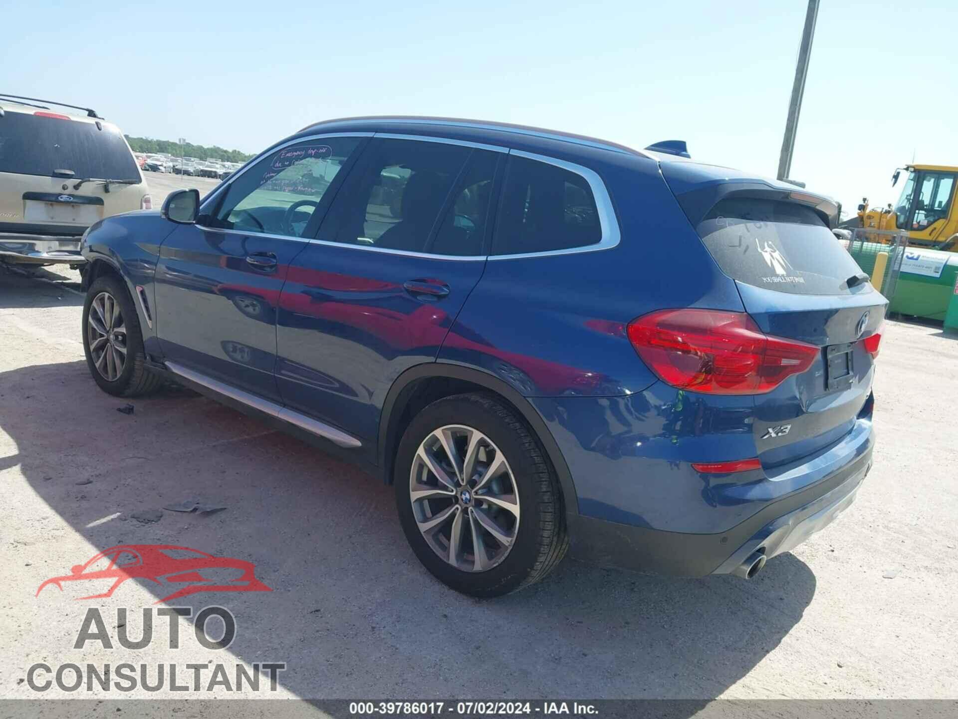 BMW X3 2019 - 5UXTR9C59KLE16632
