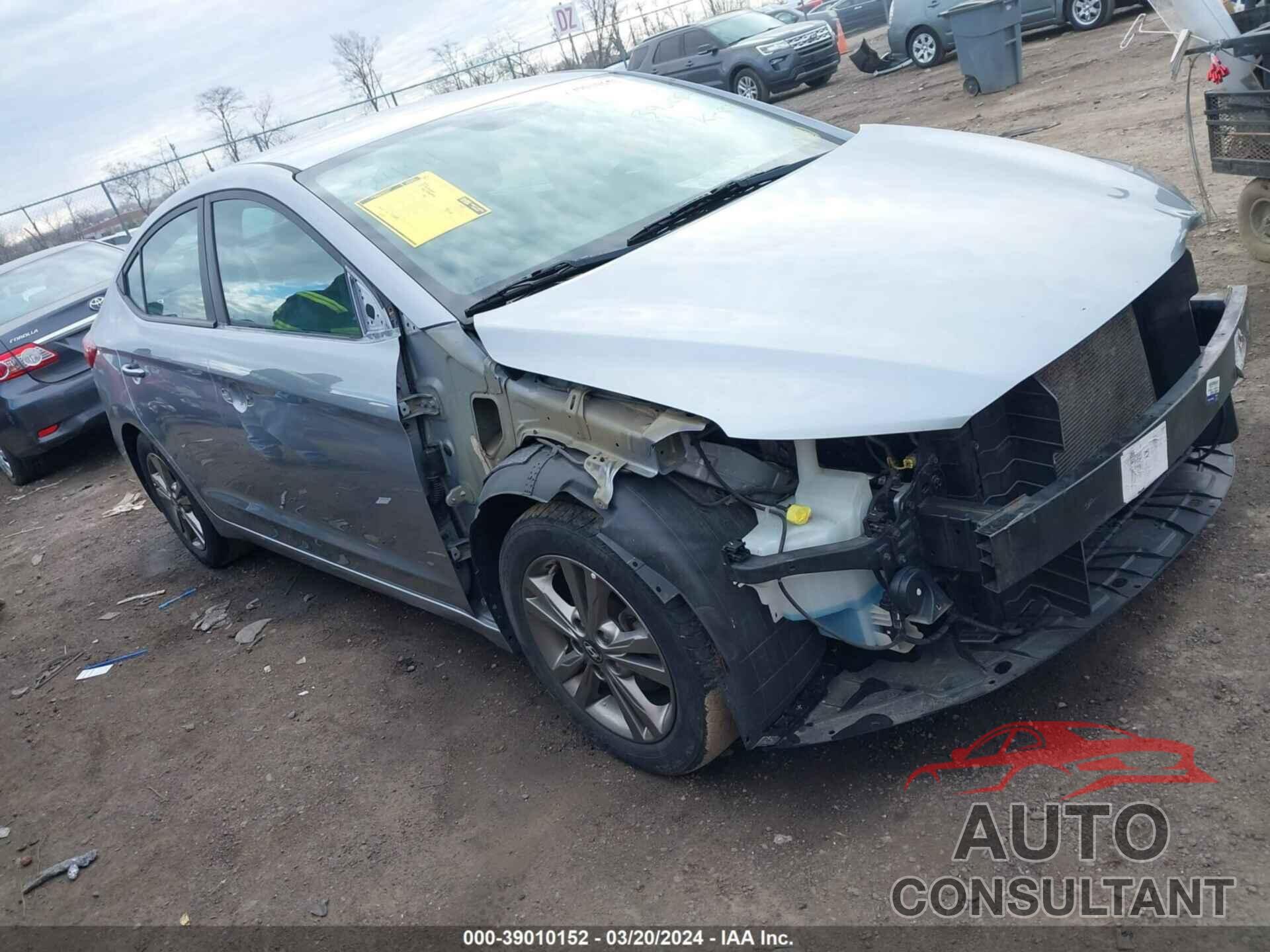 HYUNDAI ELANTRA 2017 - 5NPD84LF6HH091260