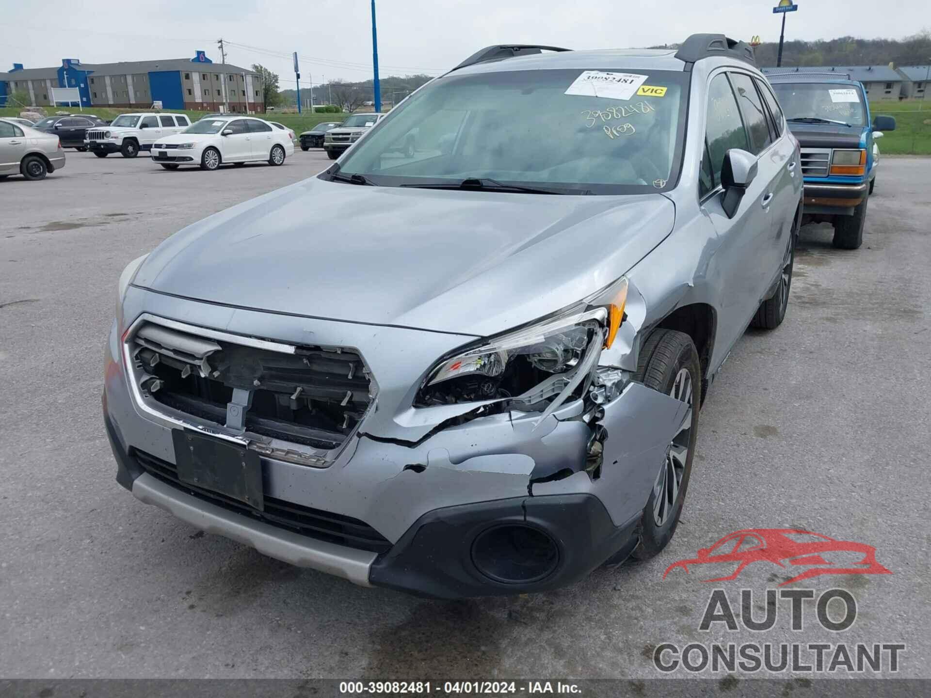 SUBARU OUTBACK 2017 - 4S4BSAKC3H3377265