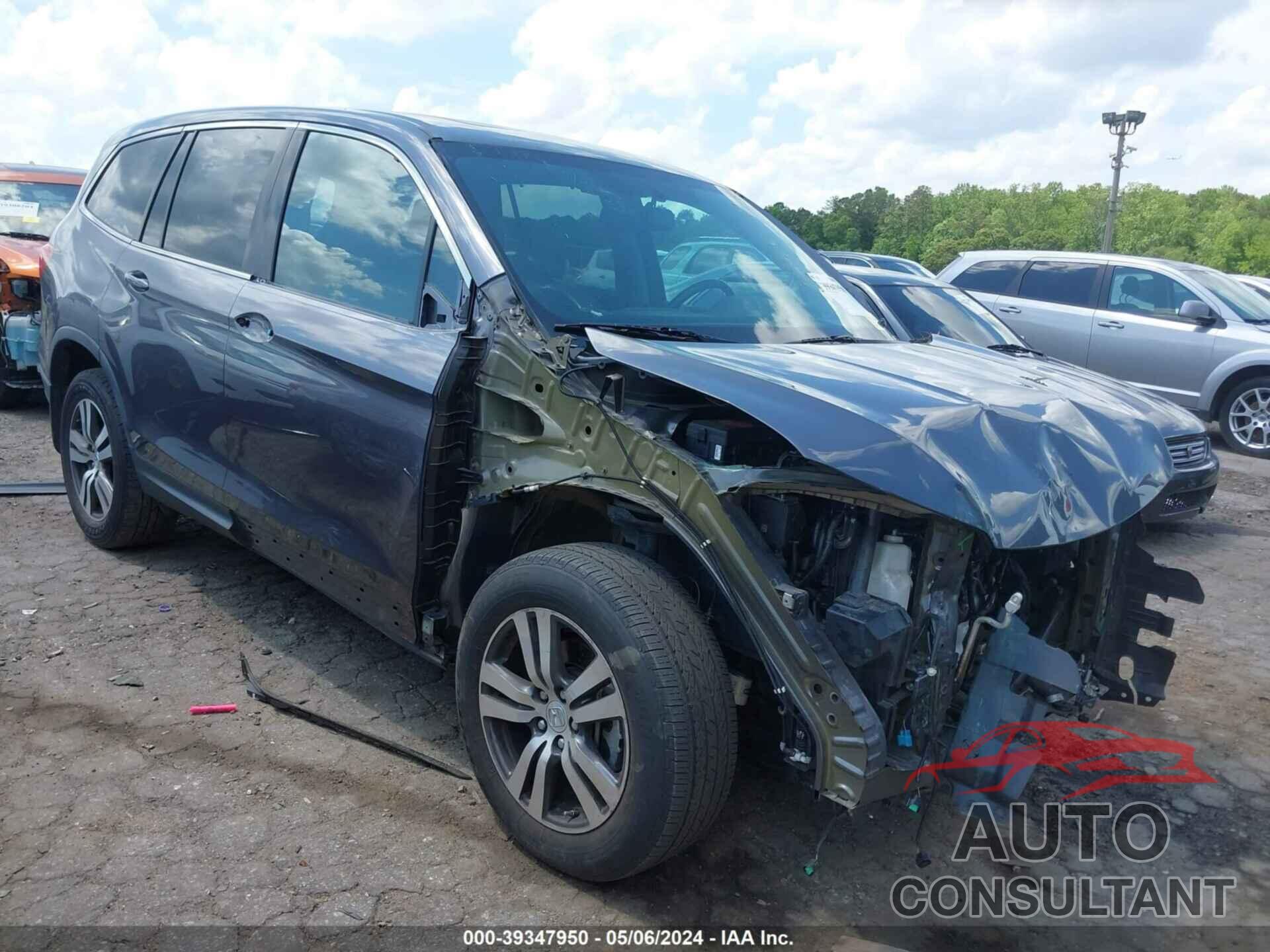 HONDA PILOT 2016 - 5FNYF5H85GB003366