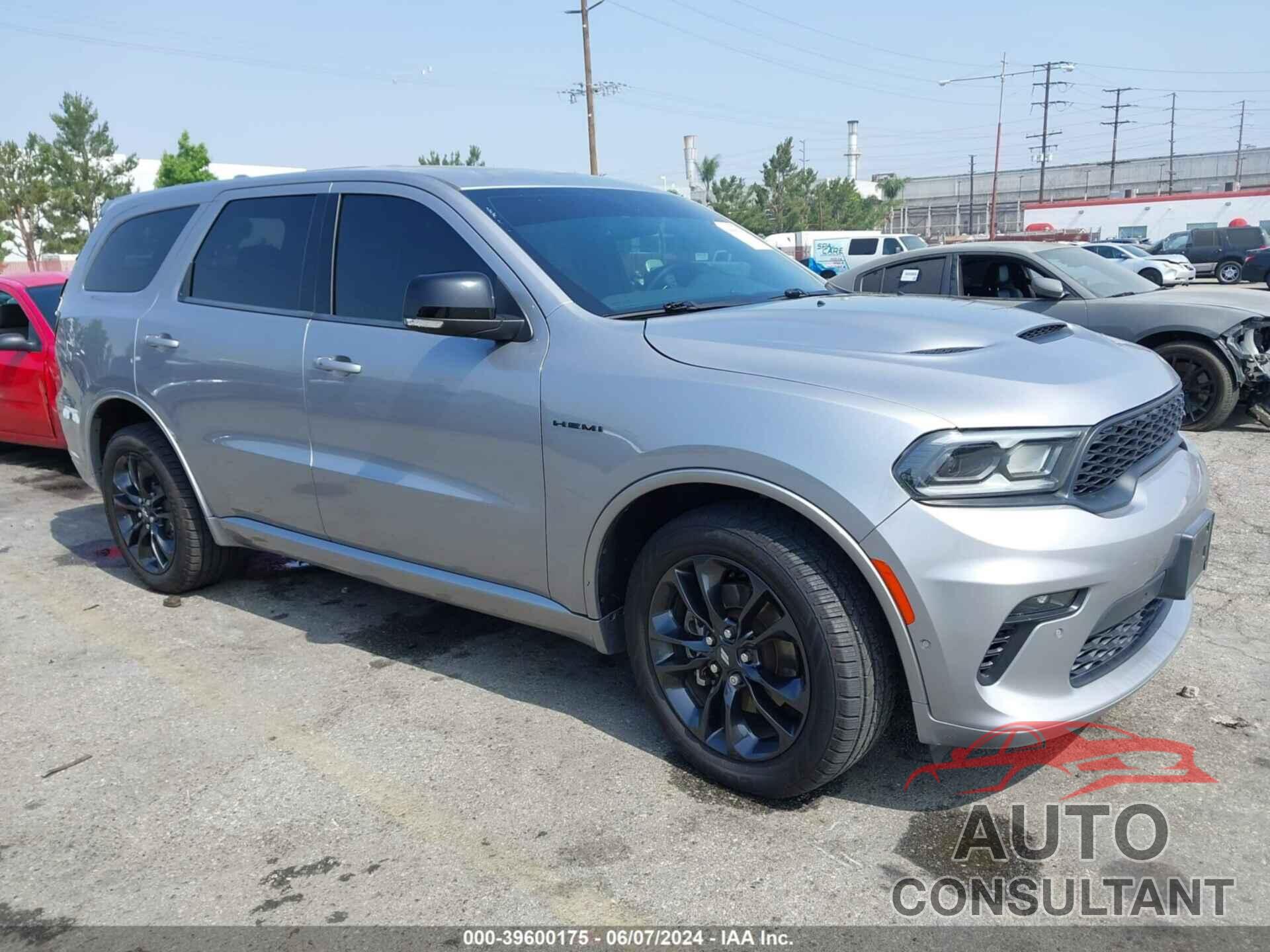 DODGE DURANGO 2021 - 1C4SDHCT2MC800921