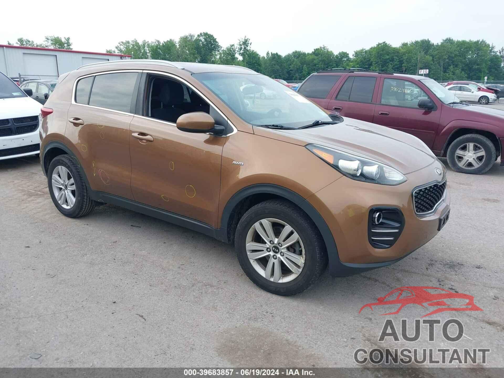 KIA SPORTAGE 2018 - KNDPMCAC8J7446953