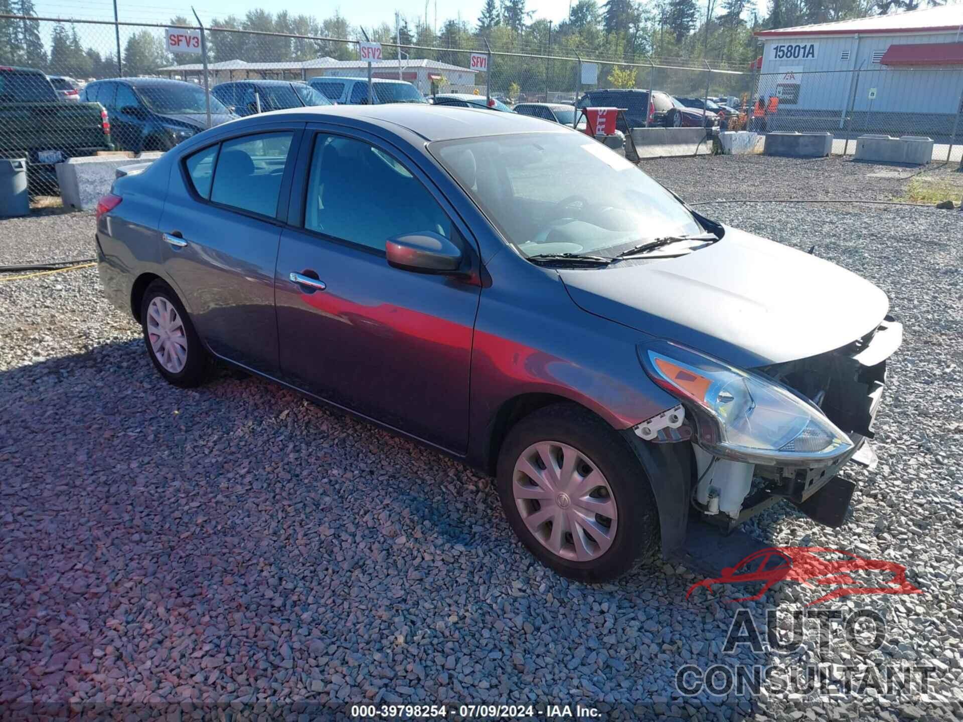 NISSAN VERSA 2019 - 3N1CN7APXKL840265