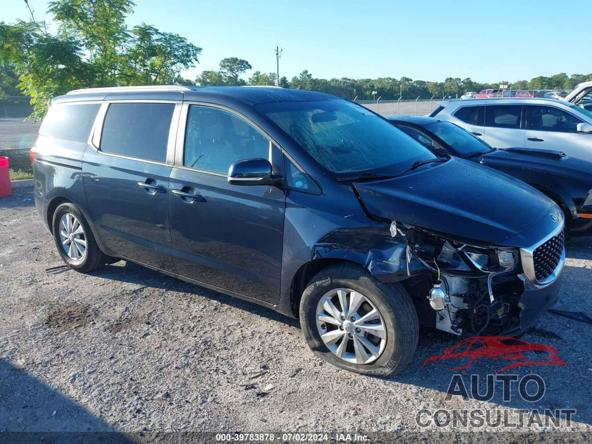 KIA SEDONA 2017 - KNDMB5C10H6281318