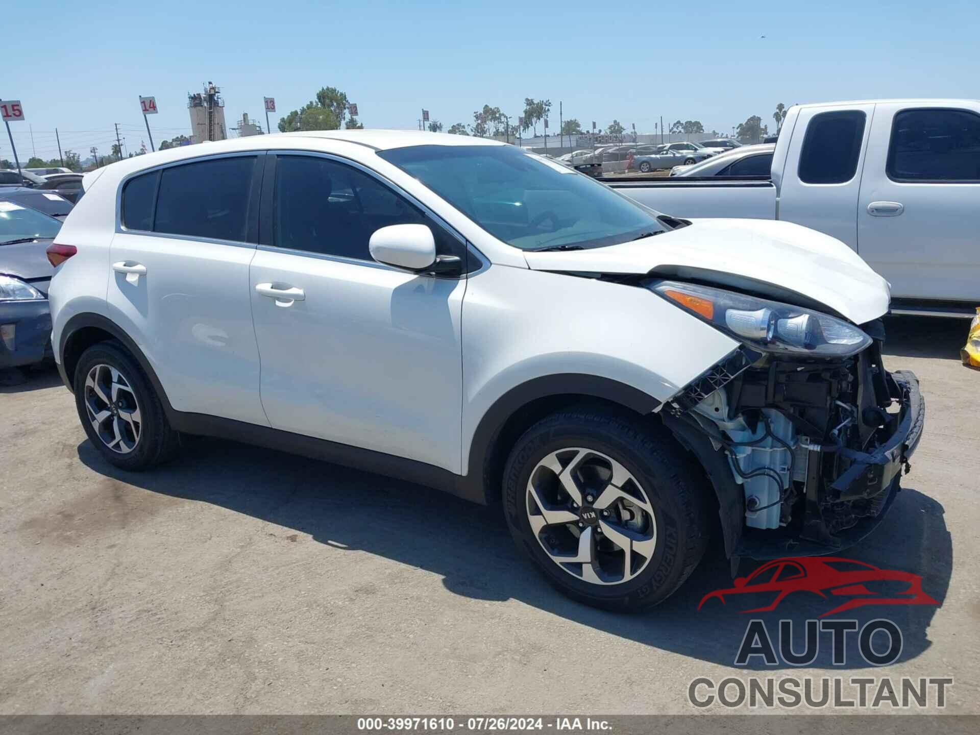 KIA SPORTAGE 2021 - KNDPM3AC3M7908226