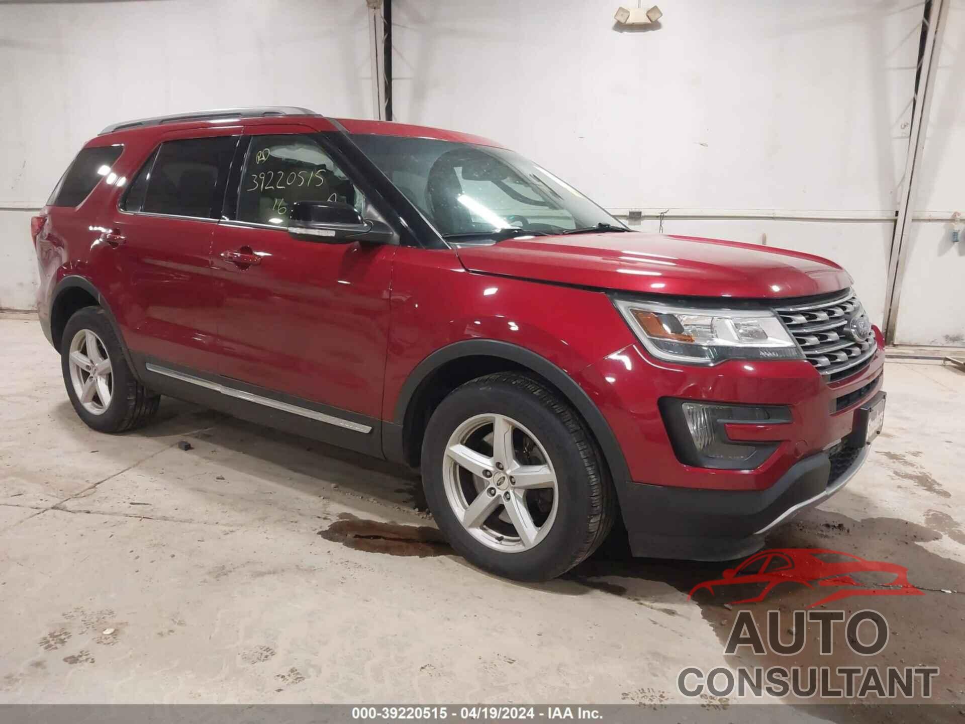 FORD EXPLORER 2016 - 1FM5K8D86GGA49666