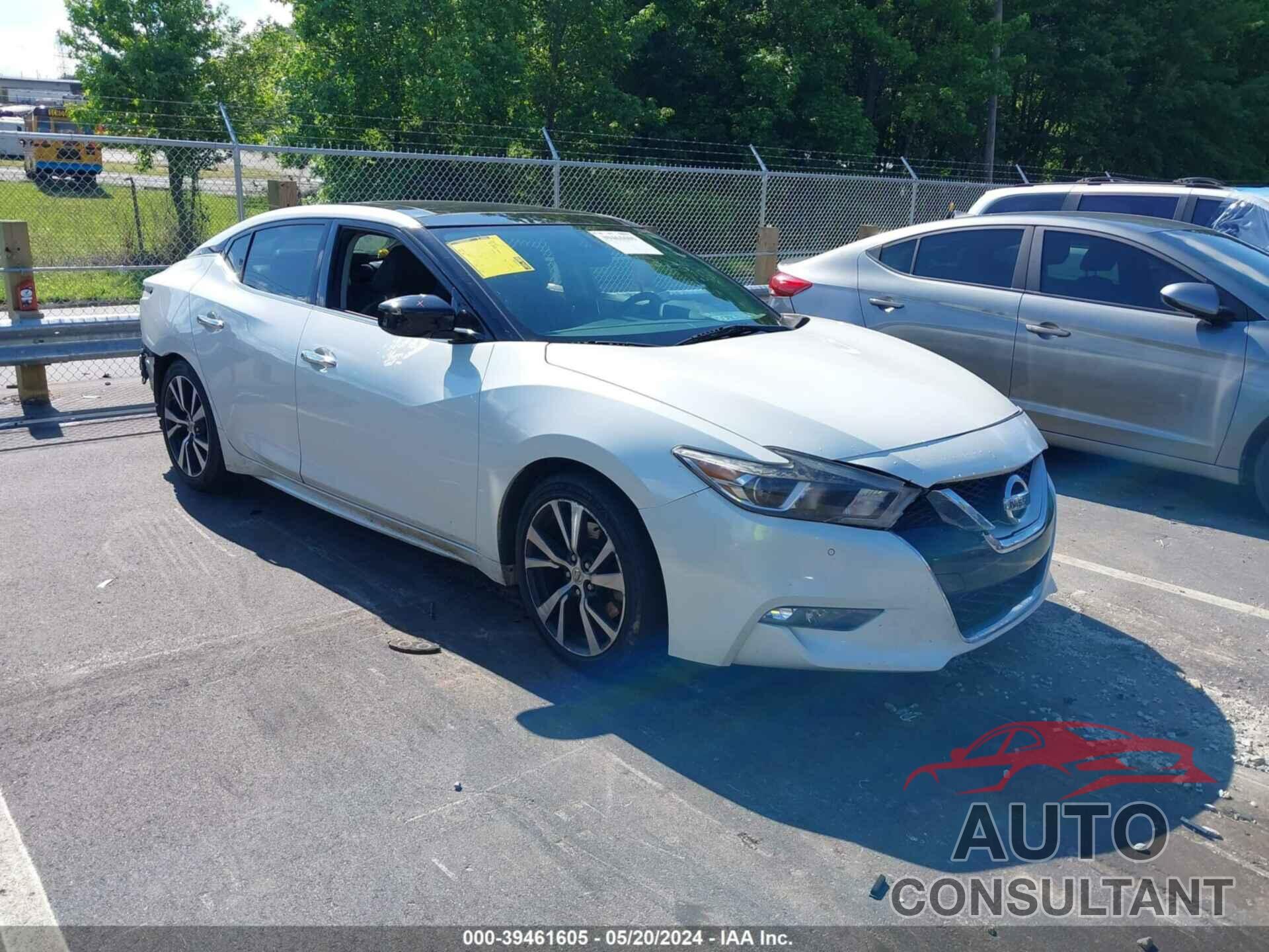 NISSAN MAXIMA 2017 - 1N4AA6AP0HC404612