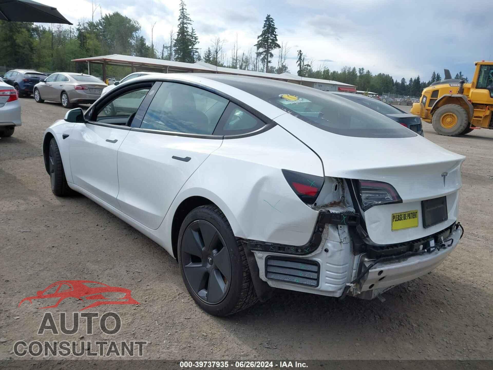 TESLA MODEL 3 2021 - 5YJ3E1EA9MF871606