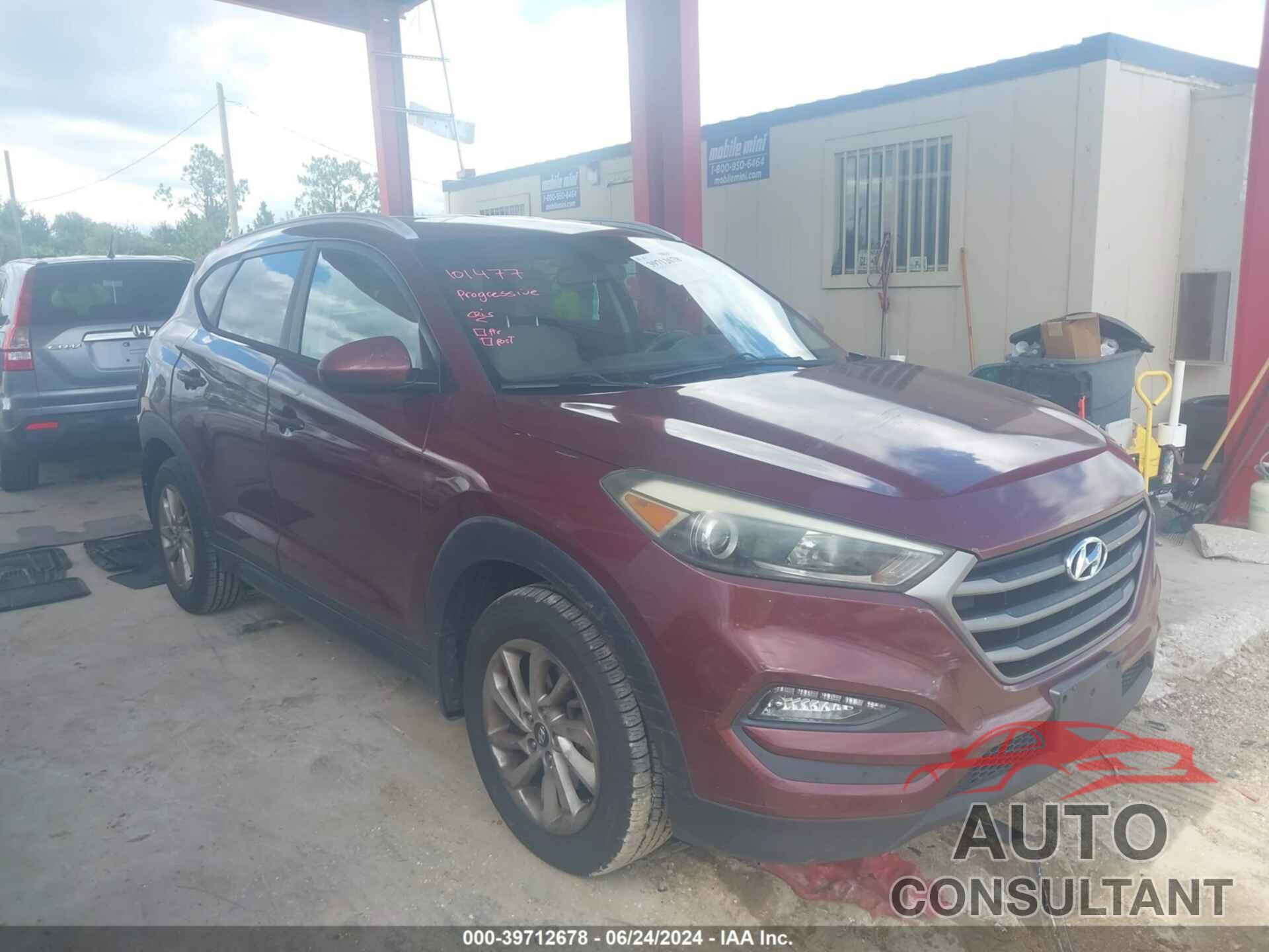 HYUNDAI TUCSON 2016 - KM8J33A42GU030551