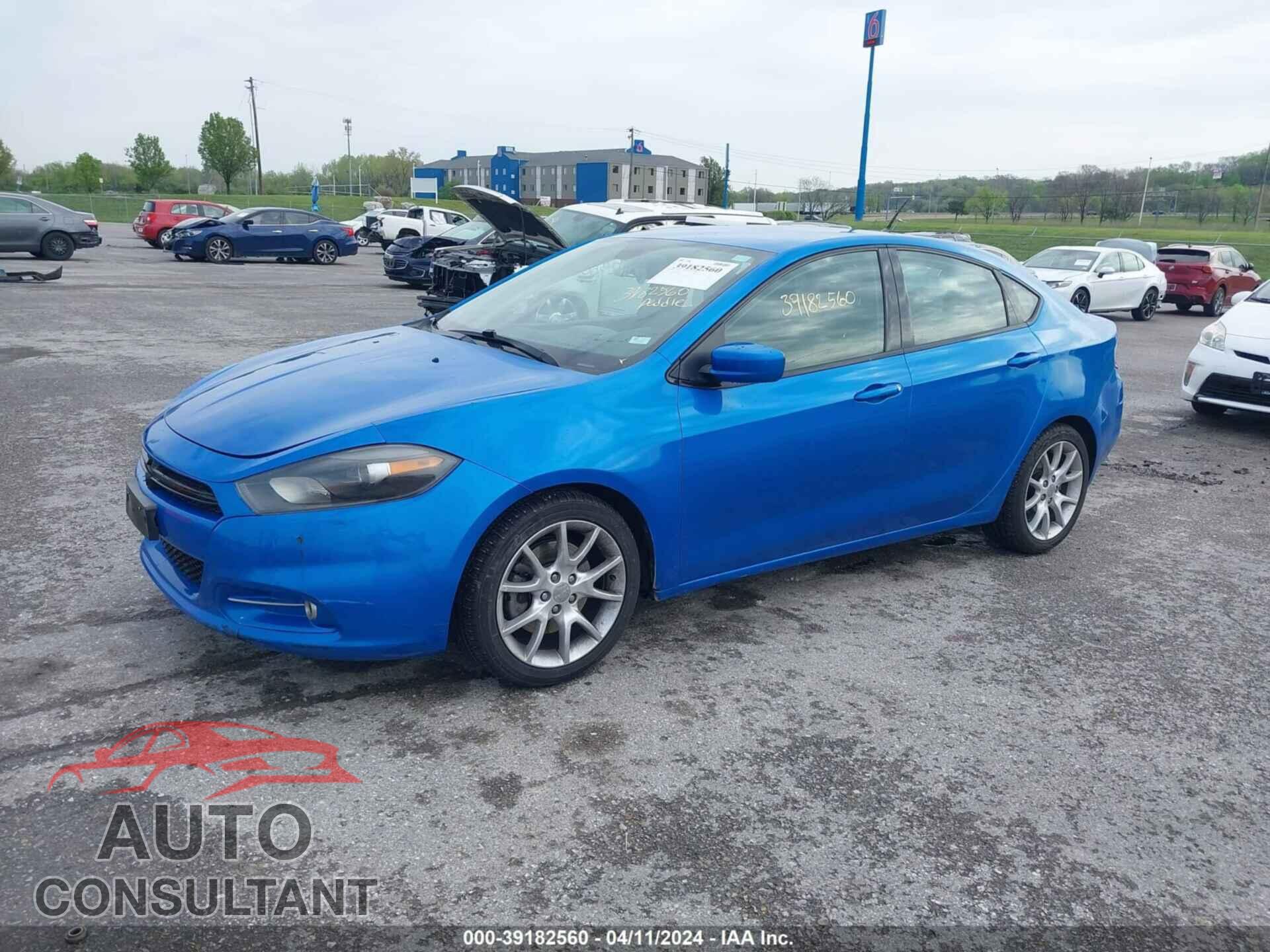 DODGE DART 2016 - 1C3CDFBB0GD728072