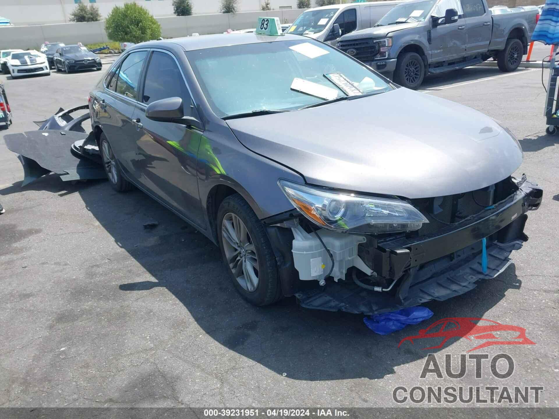 TOYOTA CAMRY 2017 - 4T1BF1FK8HU764426