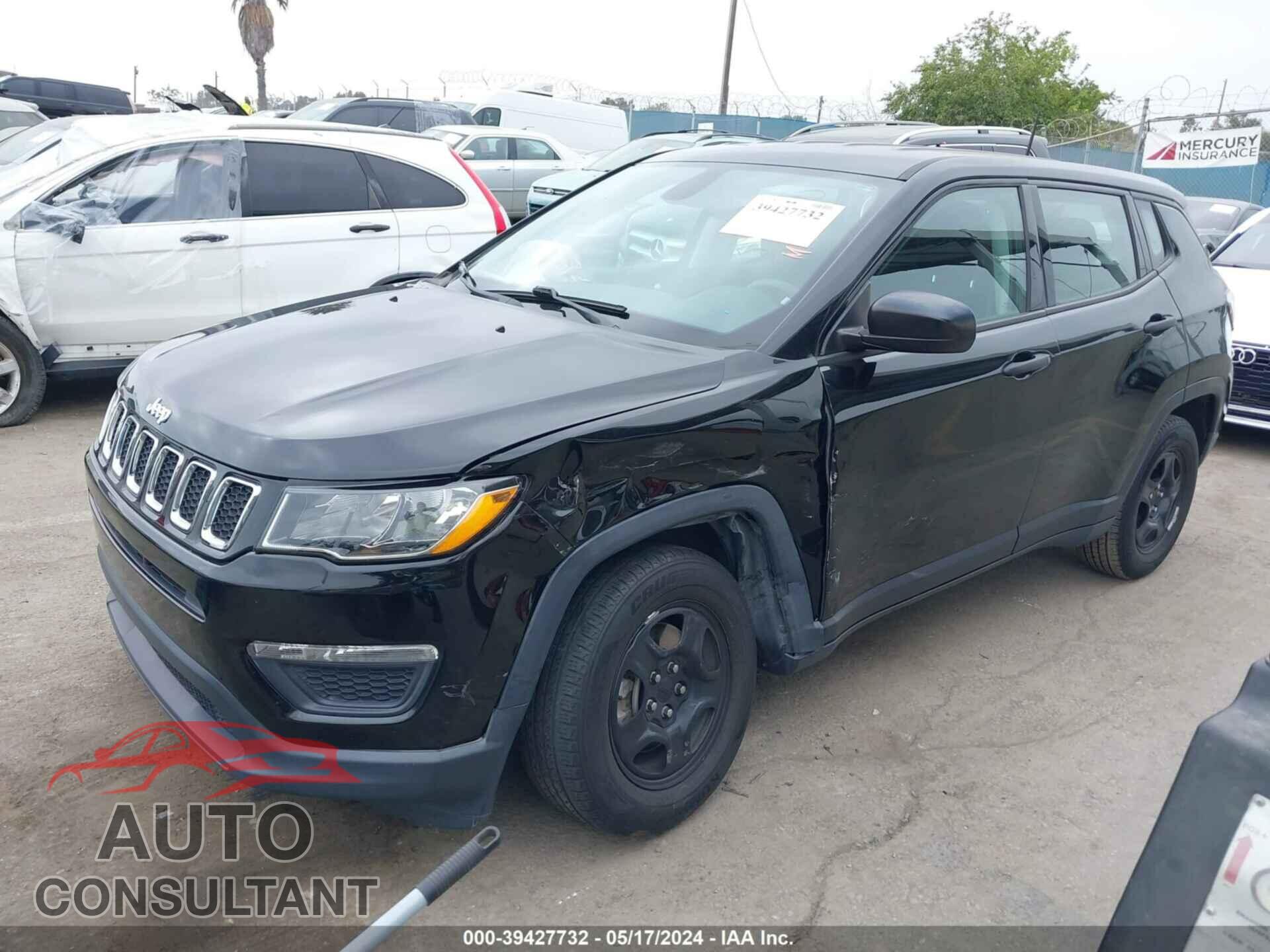 JEEP COMPASS 2017 - 3C4NJCAB7HT668591