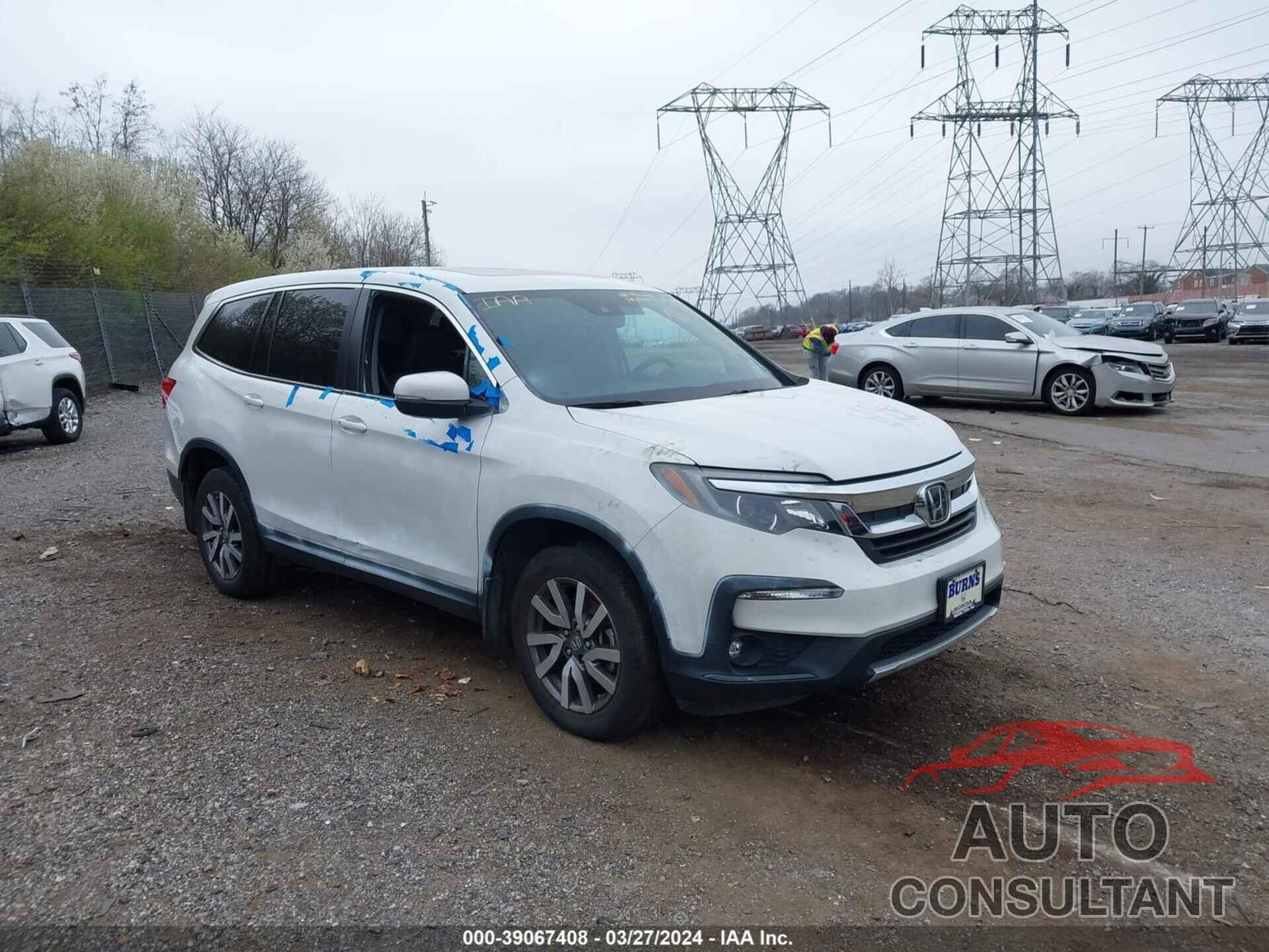 HONDA PILOT 2021 - 5FNYF6H56MB102169