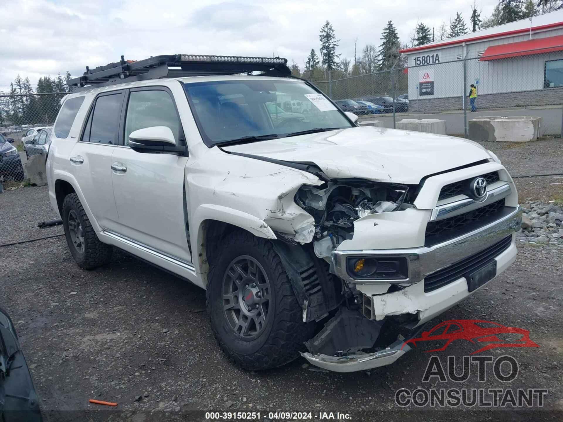 TOYOTA 4RUNNER 2019 - JTEBU5JR6K5704213