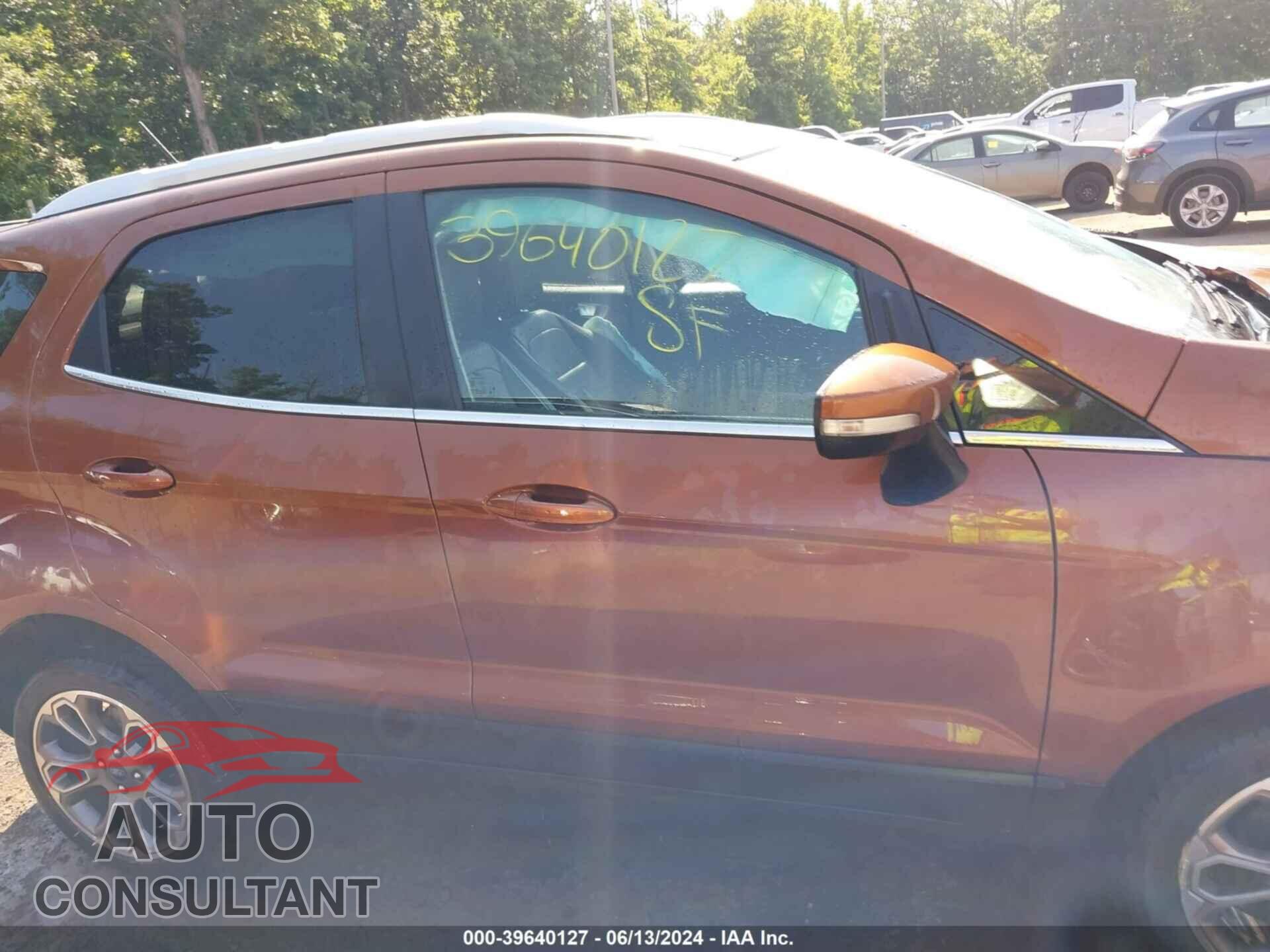 FORD ECOSPORT 2020 - MAJ6S3KL3LC366220