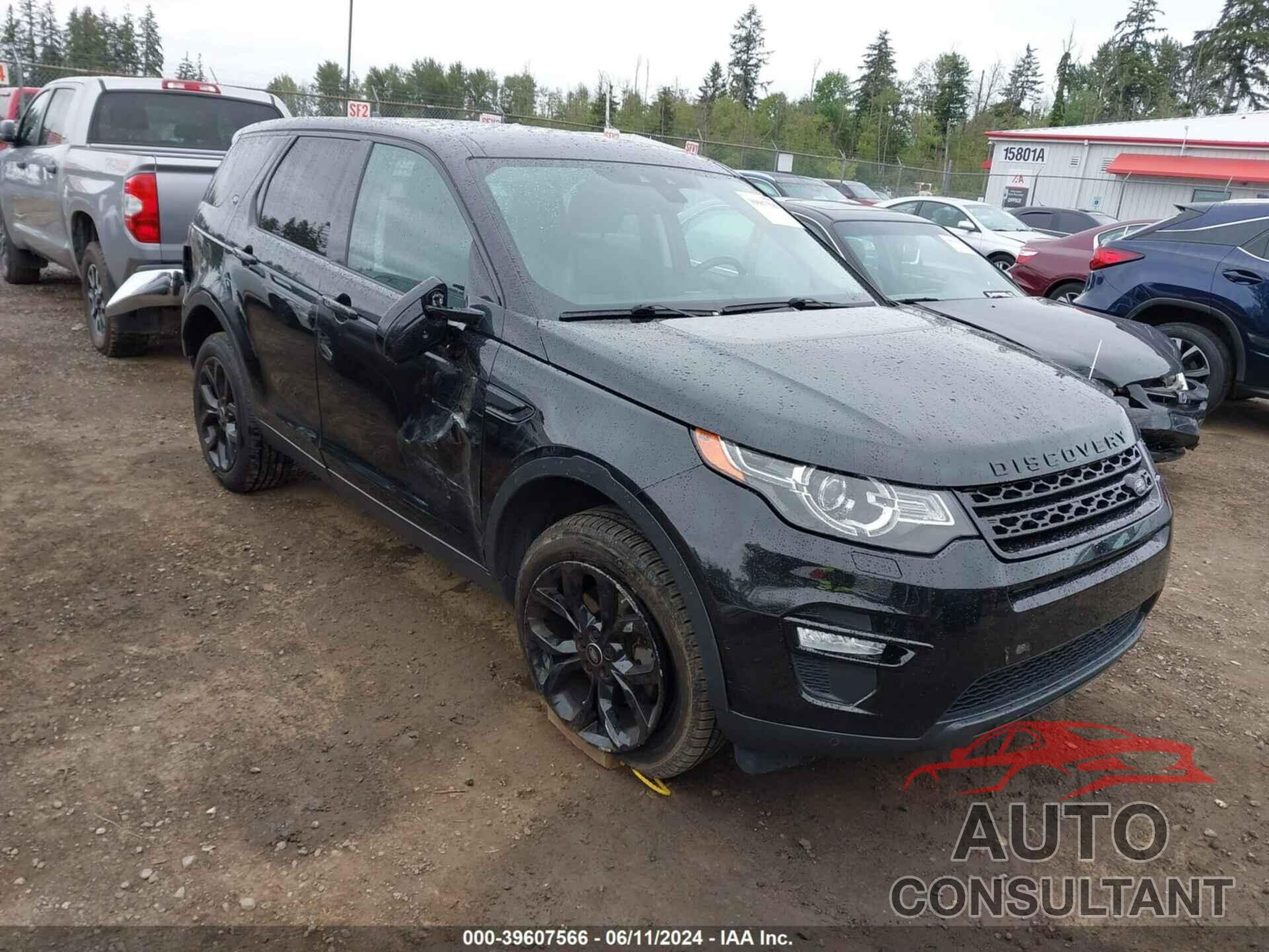 LAND ROVER DISCOVERY SPORT 2016 - SALCR2BG0GH578001