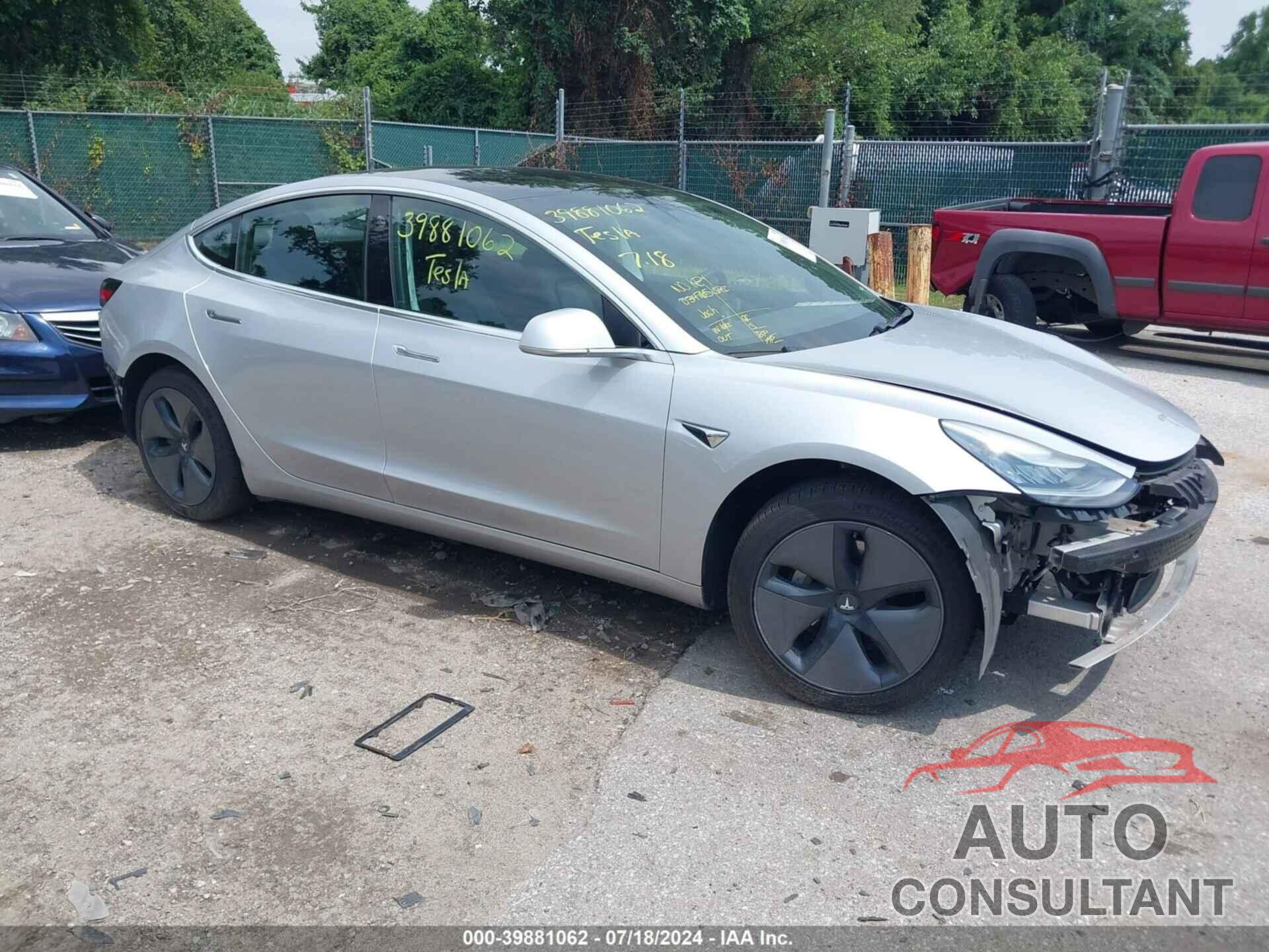 TESLA MODEL 3 2018 - 5YJ3E1EA3JF034765