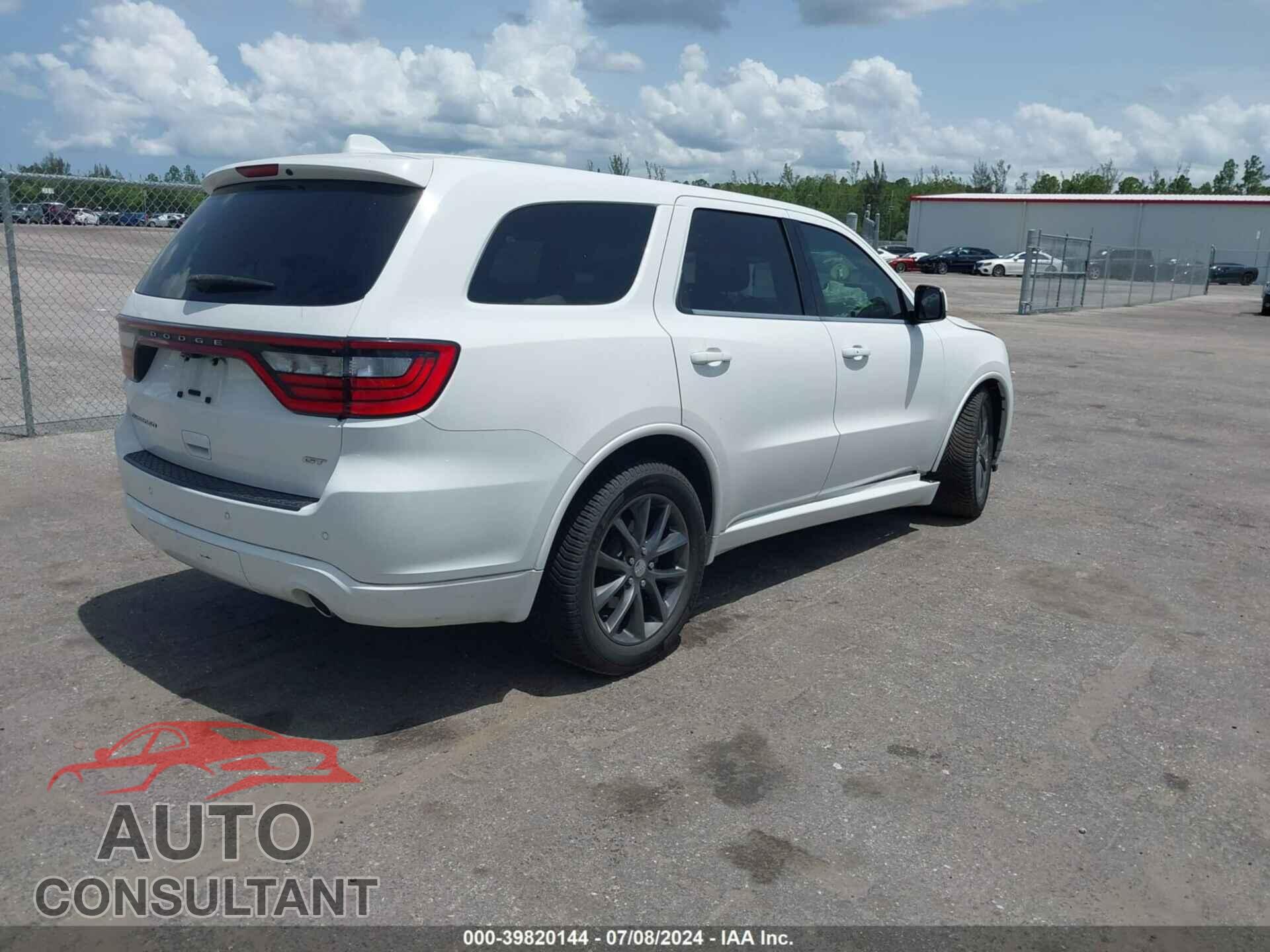 DODGE DURANGO 2018 - 1C4RDHDG1JC316511
