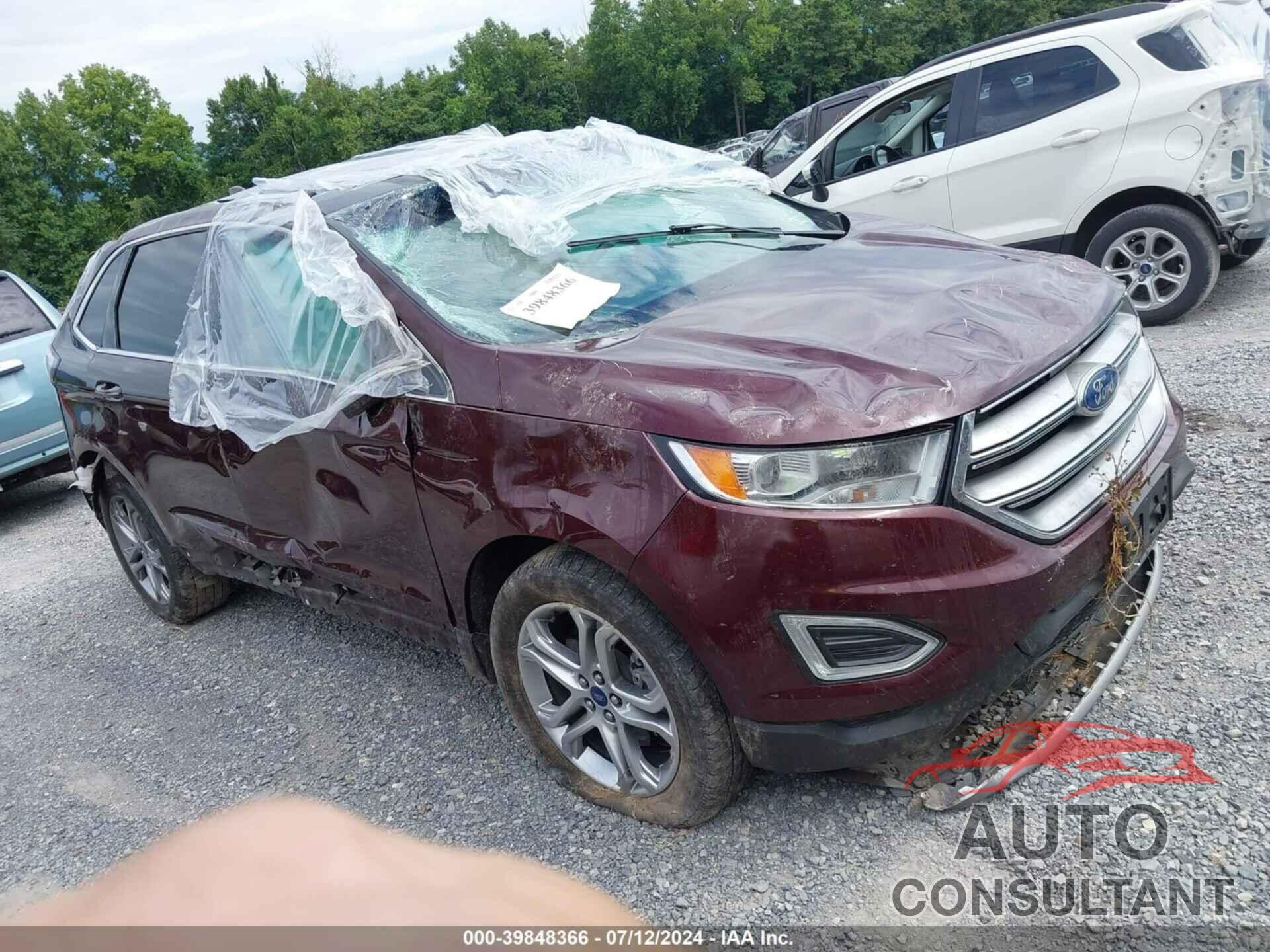 FORD EDGE 2017 - 2FMPK4K89HBC52483