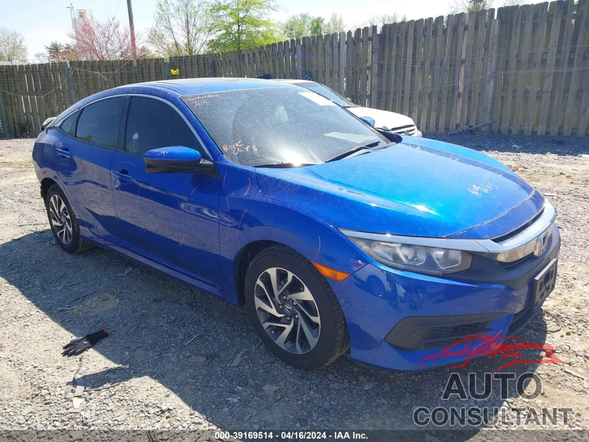 HONDA CIVIC 2018 - 2HGFC2F70JH560889