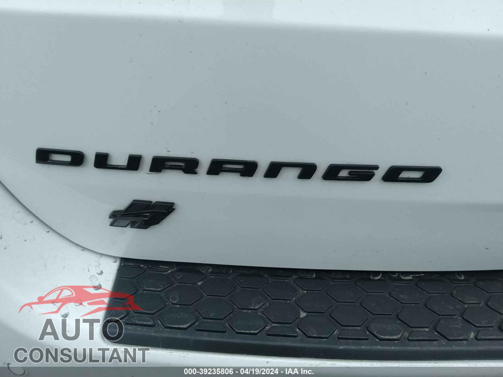 DODGE DURANGO 2021 - 1C4RDJAG1MC558828